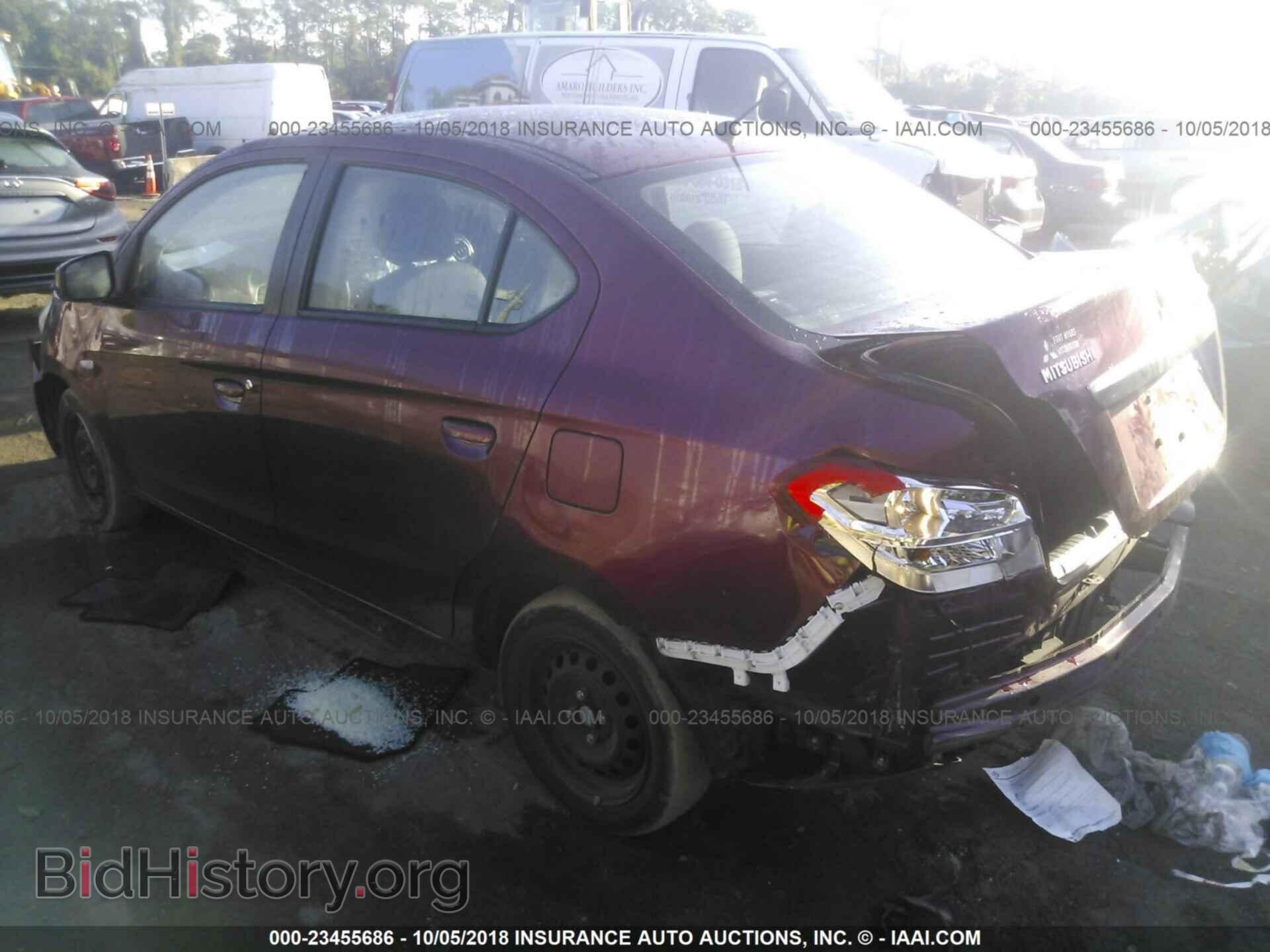 2017 MITSUBISHI MIRAGE - VIN: ML32F3FJ8HH003124 - Фото 3