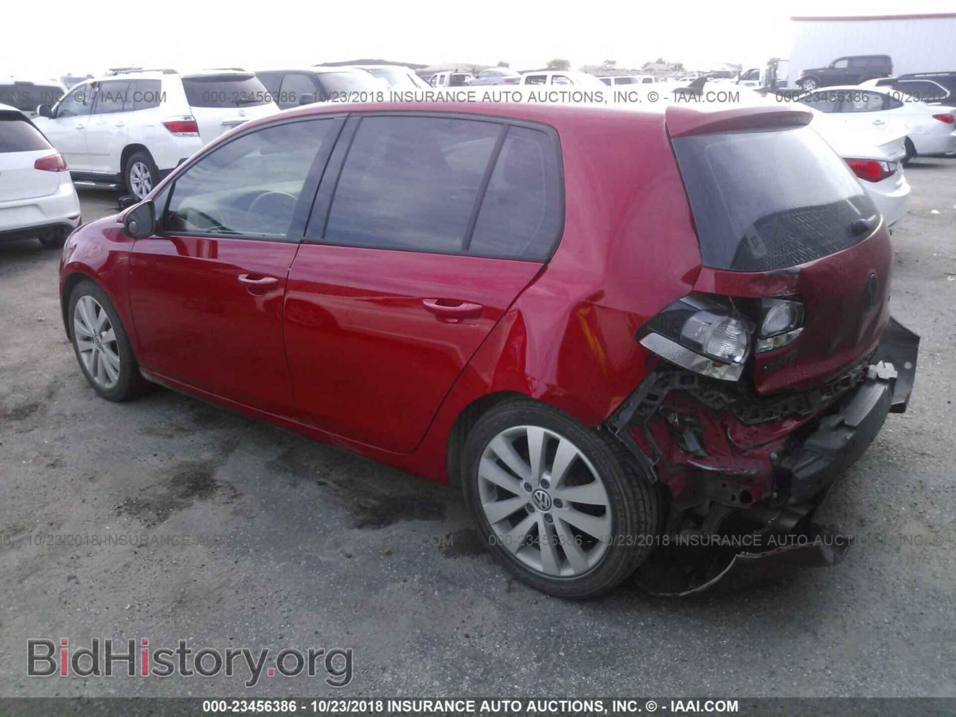 2012 Volkswagen Golf - VIN: WVWNM7AJ2CW140174 - Фото 3