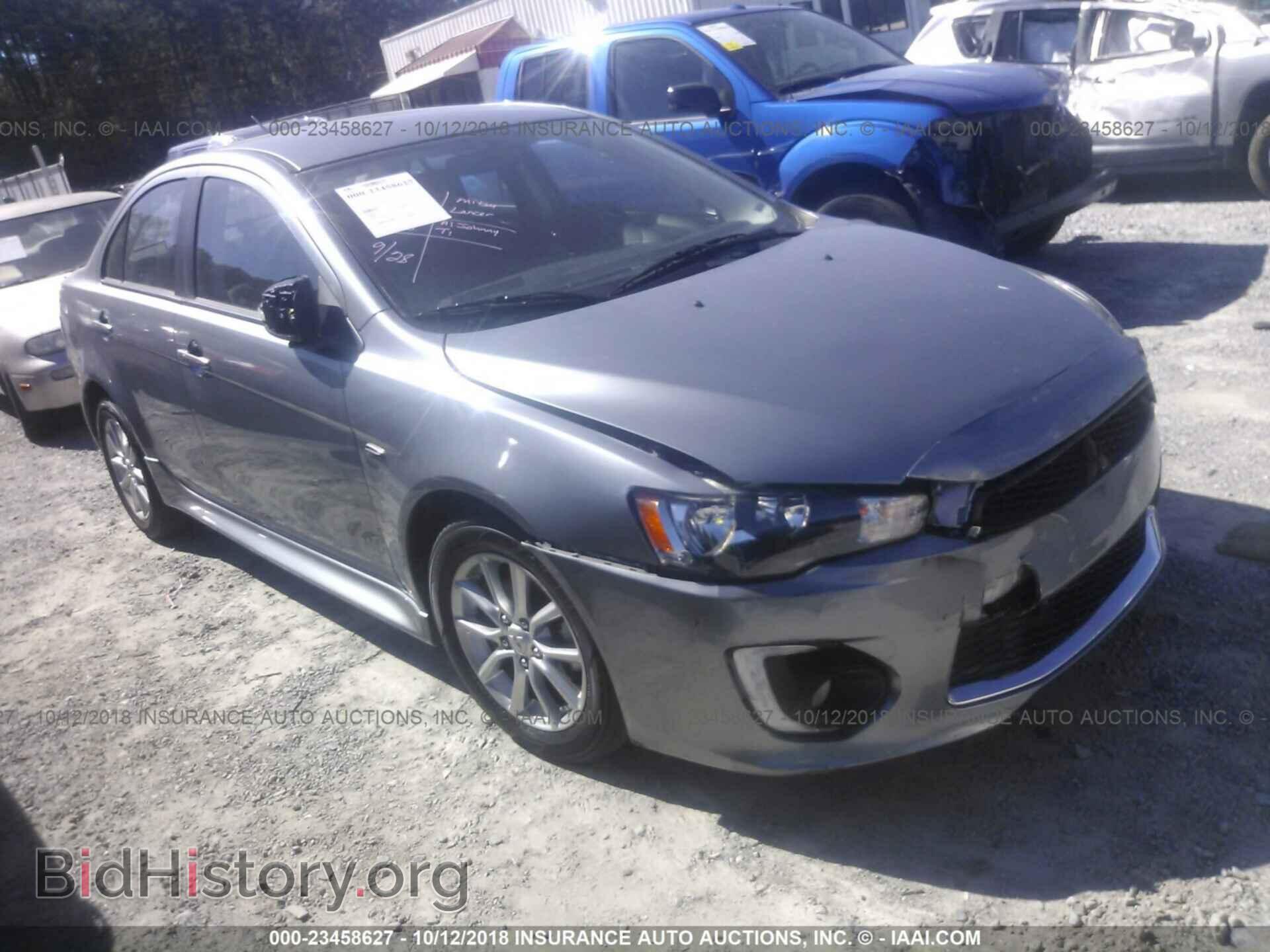 Photo JA32U2FU0GU007079 - MITSUBISHI LANCER 2016