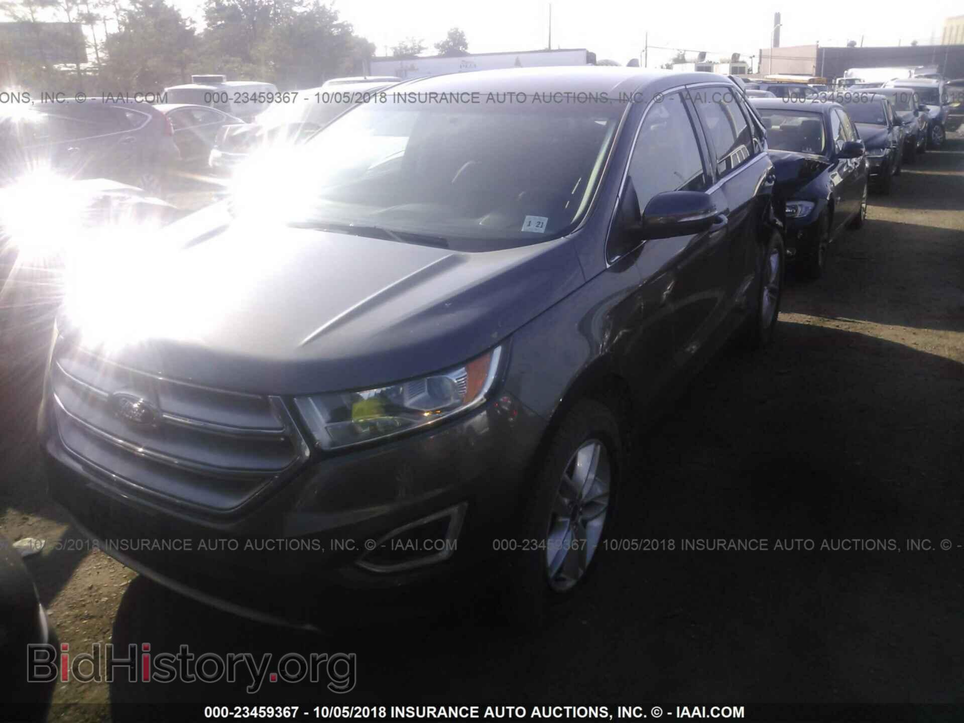 2015 Ford Edge - VIN: 2FMTK4J99FBC36256 - Фото 2