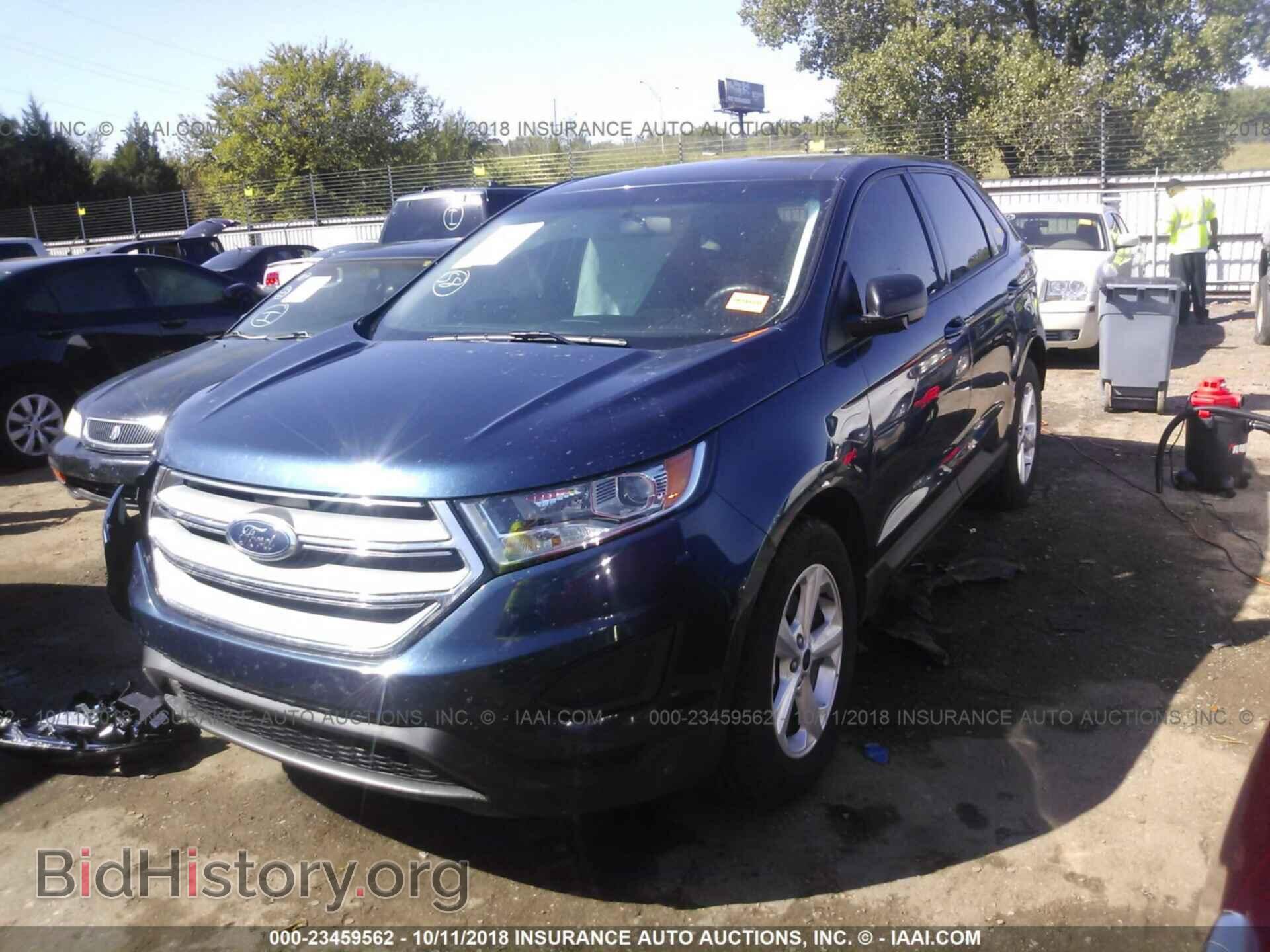 2017 Ford Edge - VIN: 2FMPK4G93HBB36682 - Фото 2