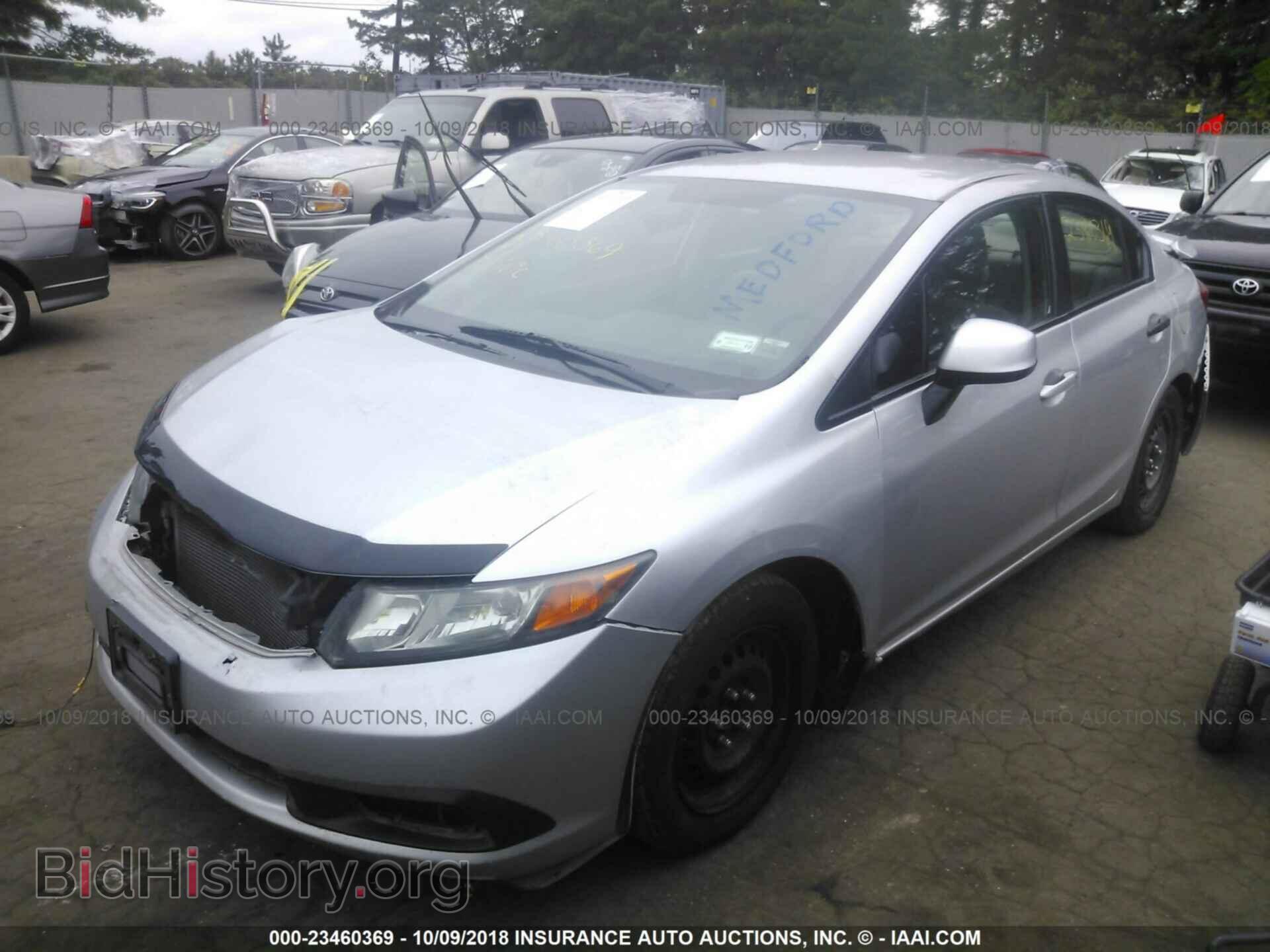 2012 Honda Civic - VIN: 19XFB2F5XCE321767 - Photo 2