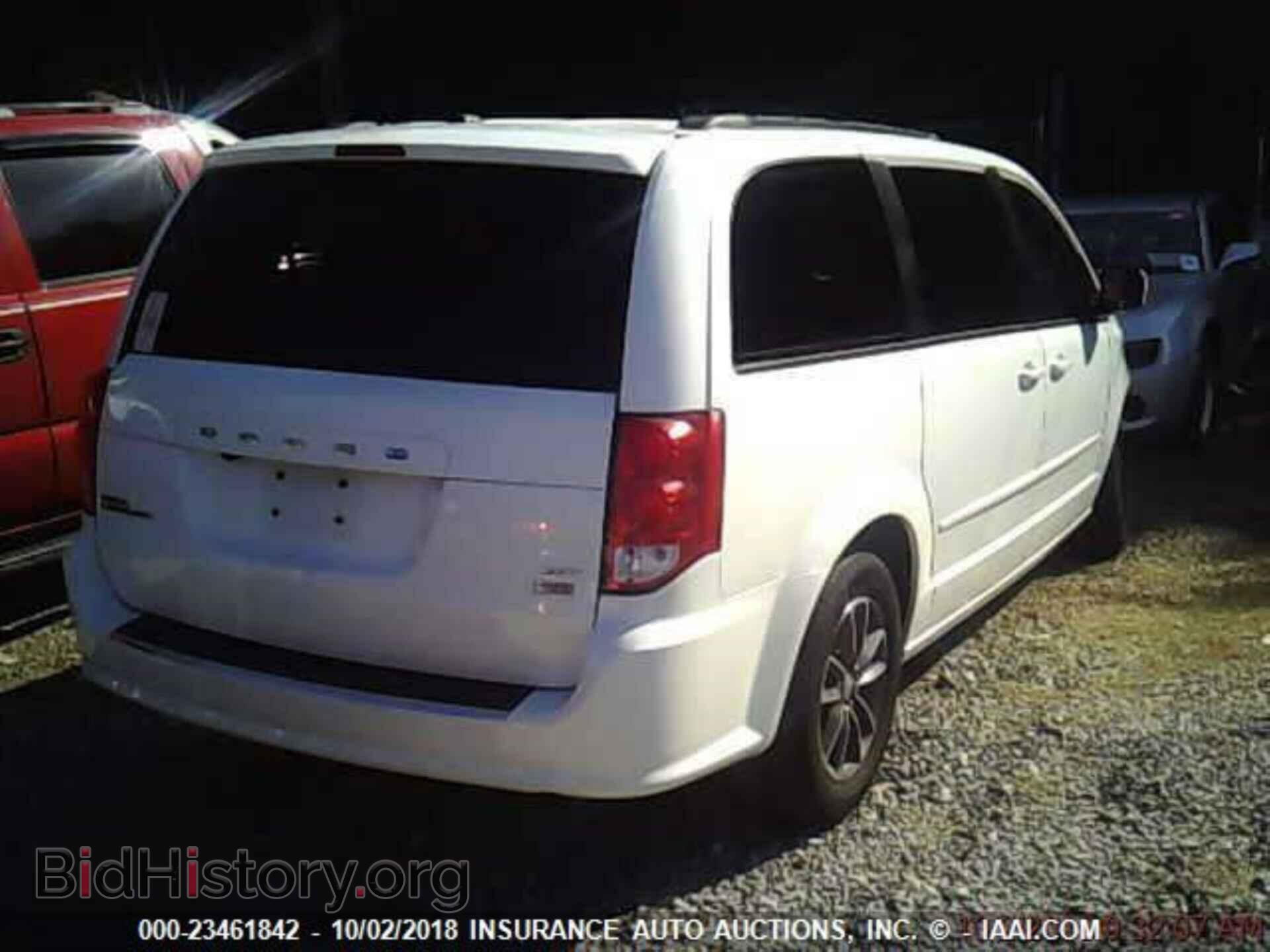 2017 Dodge Caravan - VIN: 2C4RDGCG4HR853029 - Фото 2