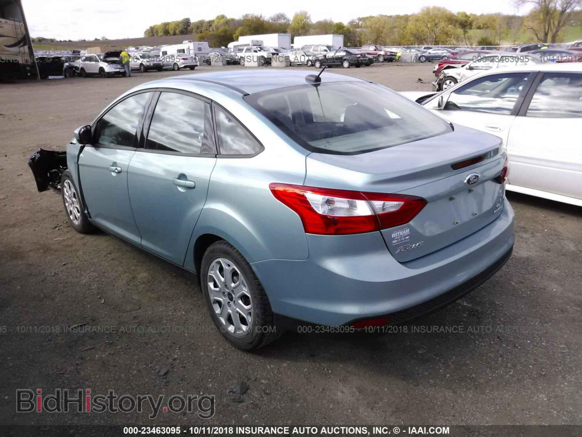 2012 Ford Focus - VIN: 1FAHP3F22CL386096 - Фото 3