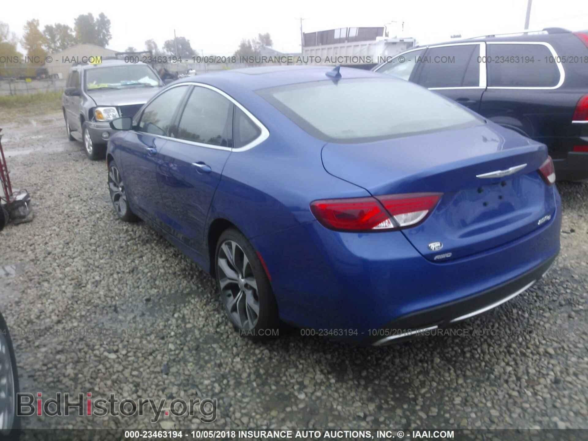 2015 Chrysler 200 - VIN: 1C3CCCEG4FN530306 - Photo 3
