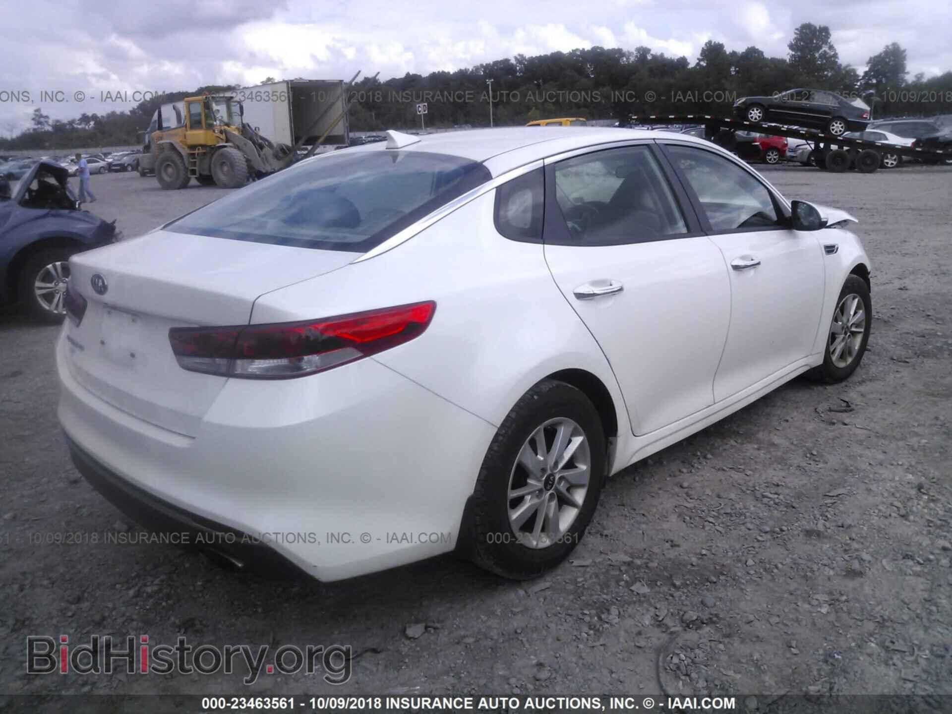 2016 Kia Optima - VIN: KNAGT4L34G5072963 - Фото 4