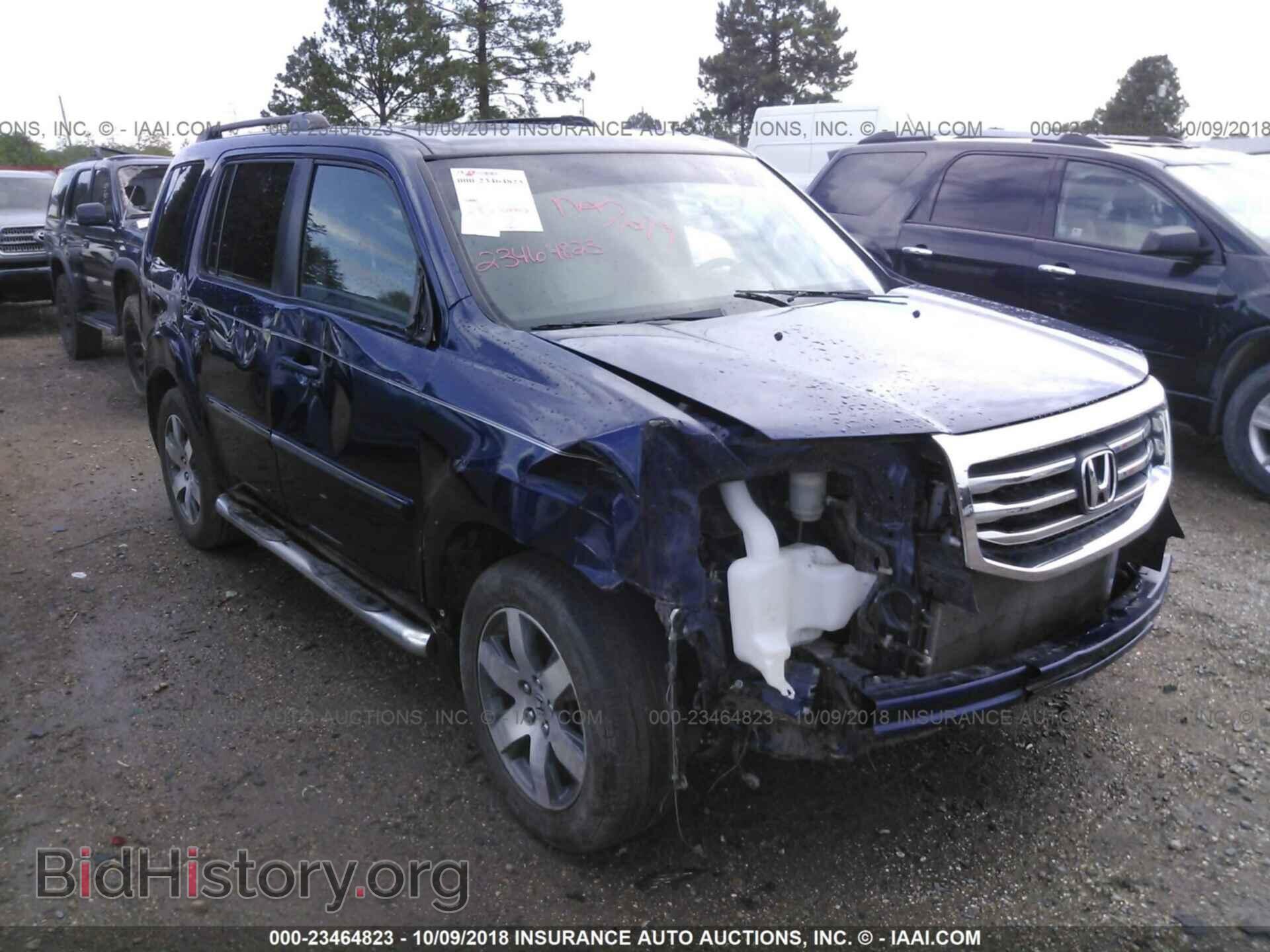 Фотография 5FNYF3H92EB010320 - Honda Pilot 2014