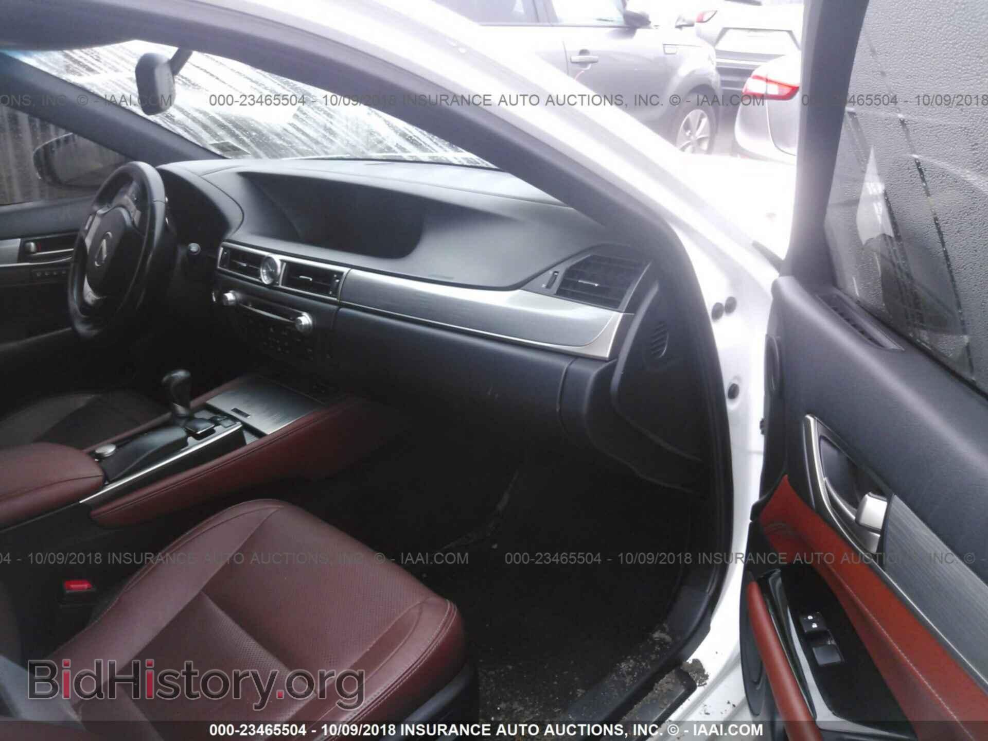 2013 LEXUS GS - VIN: JTHCE1BLXD5016337 - Фото 5