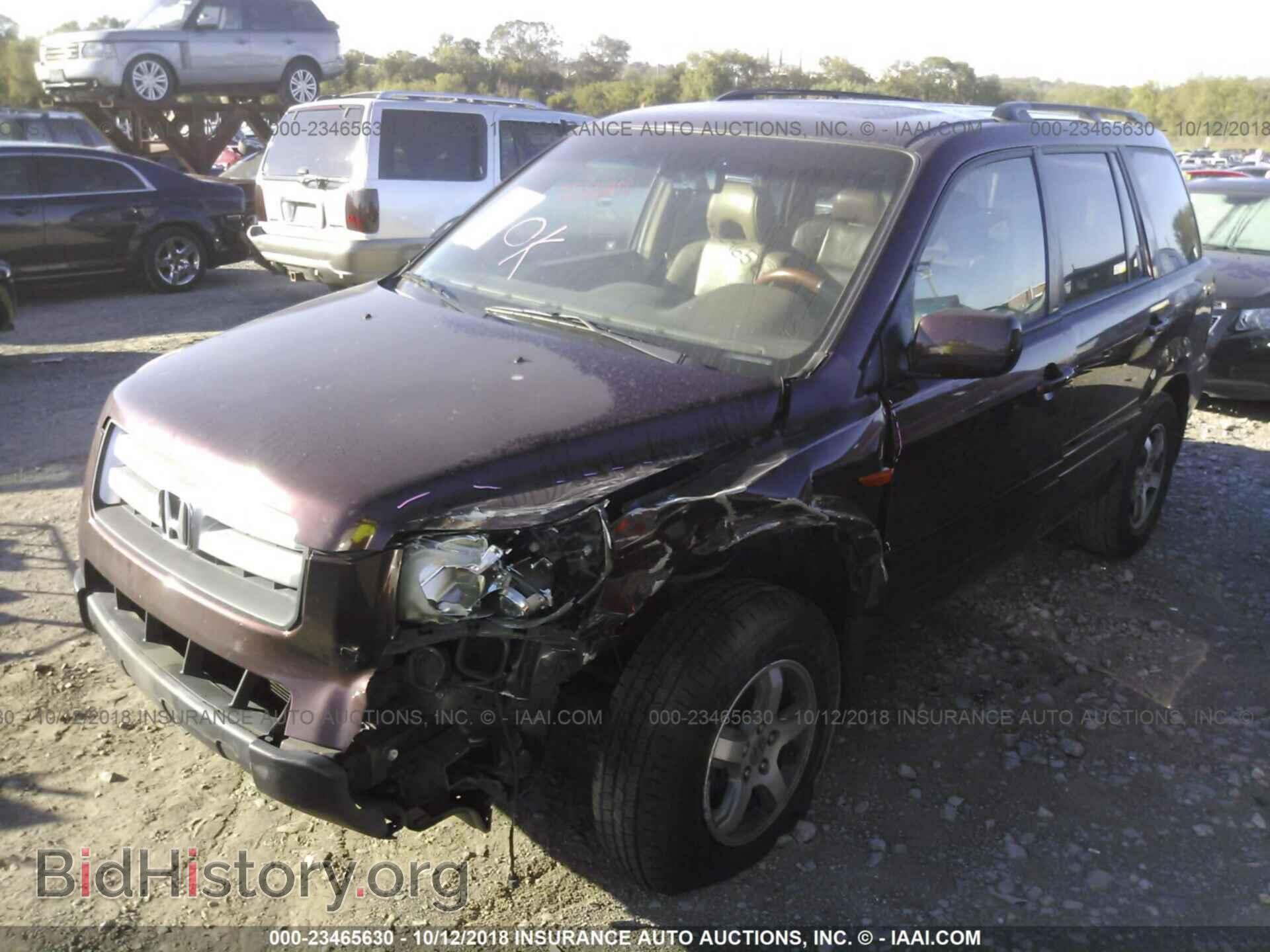 2007 HONDA PILOT - VIN: 5FNYF28697B034228 - Фото 2