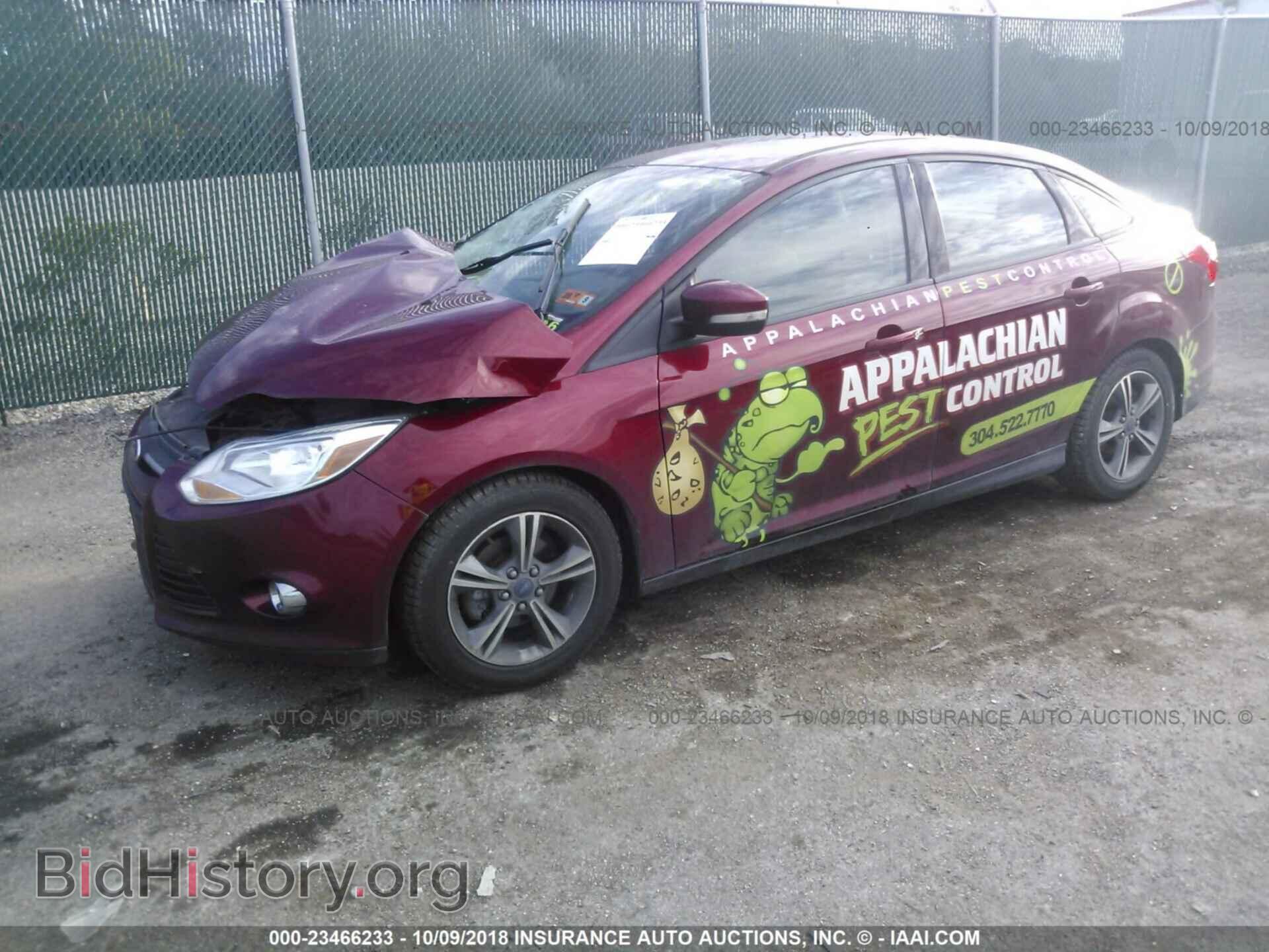 2014 FORD FOCUS - VIN: 1FADP3F27EL459559 - Фото 2