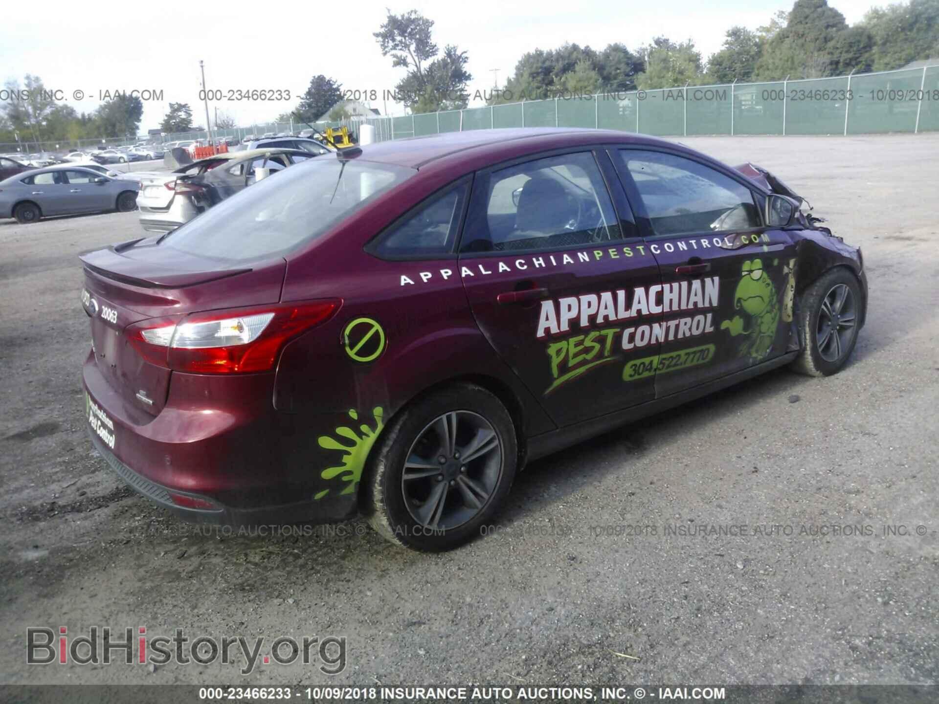 2014 FORD FOCUS - VIN: 1FADP3F27EL459559 - Фото 4