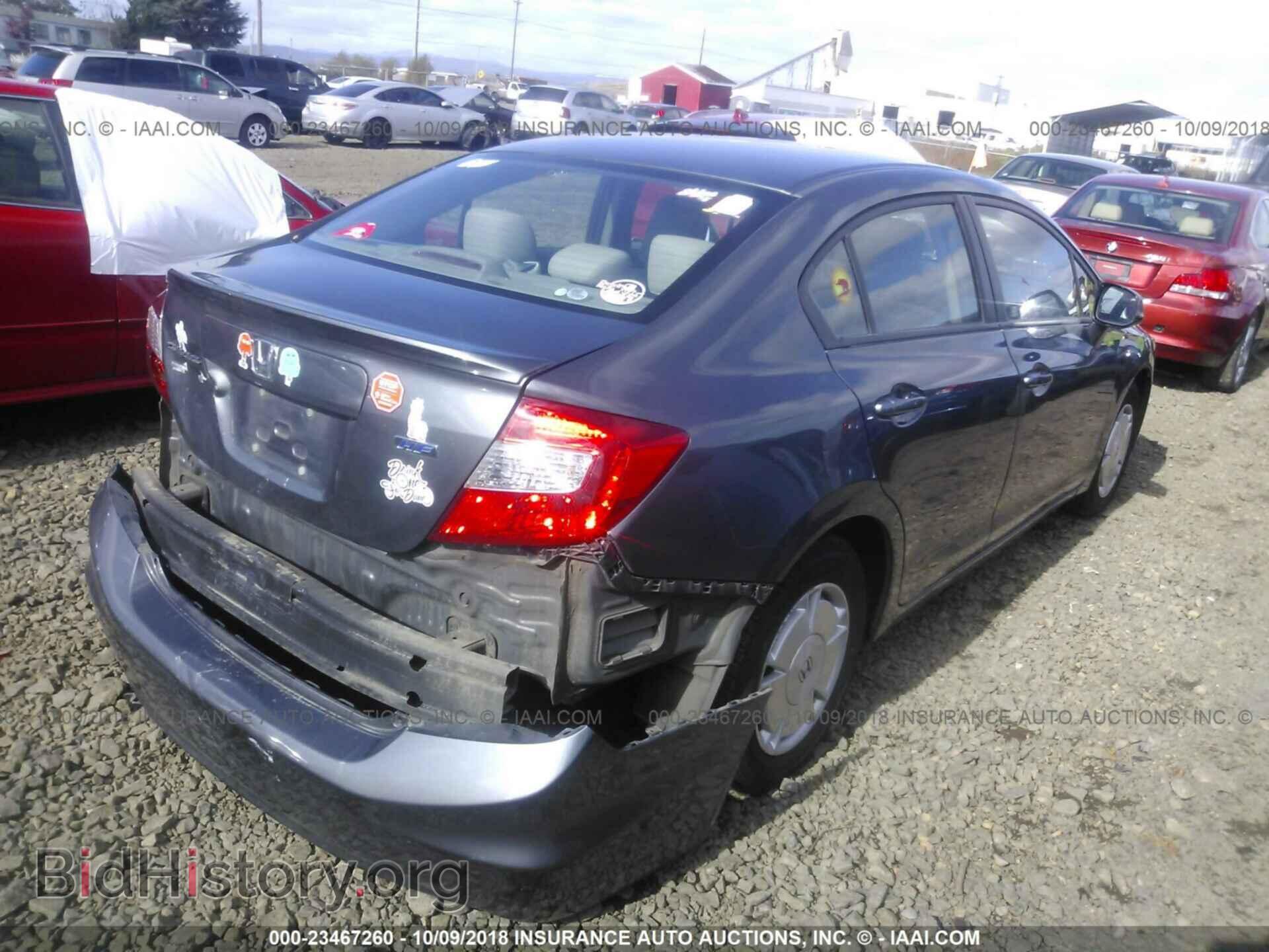 2012 Honda Civic - VIN: 2HGFB2F60CH320321 - Photo 4