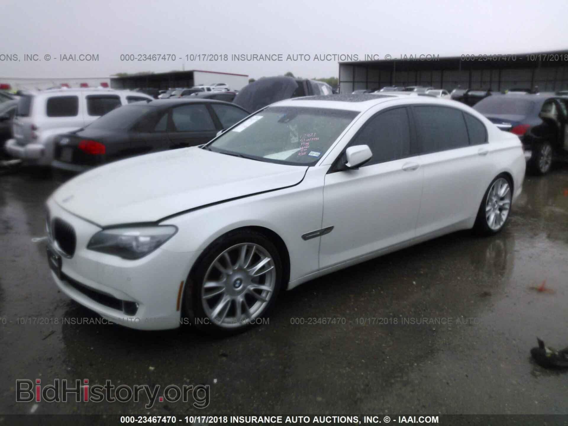 2011 Bmw 750 - VIN: WBAKB8C58BCY65645 - Фото 2