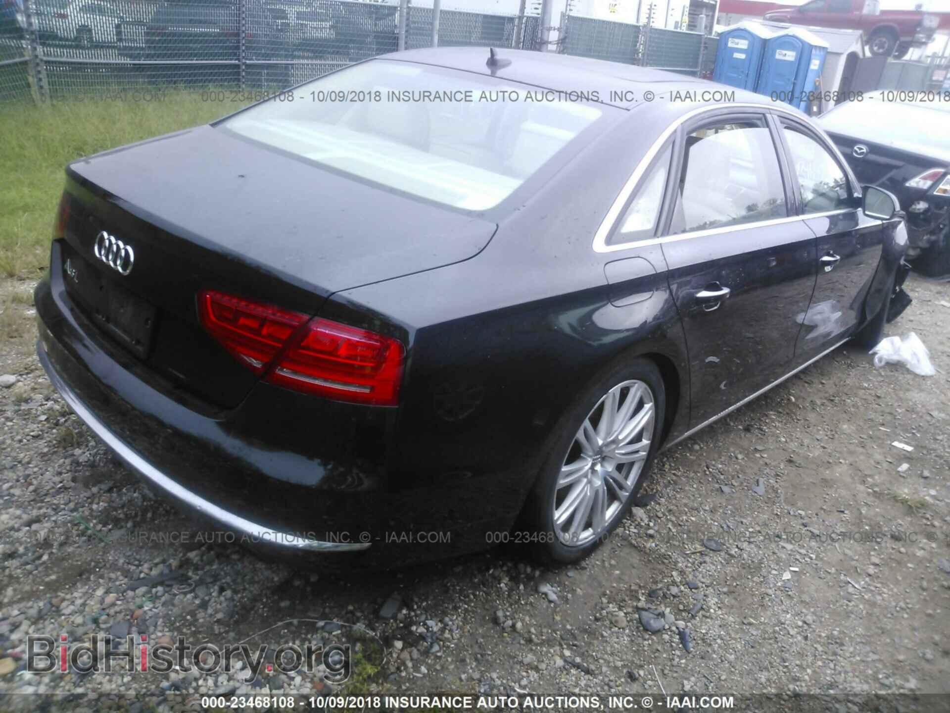 2013 Audi A8 - VIN: WAURGAFD7DN032744 - Фото 4