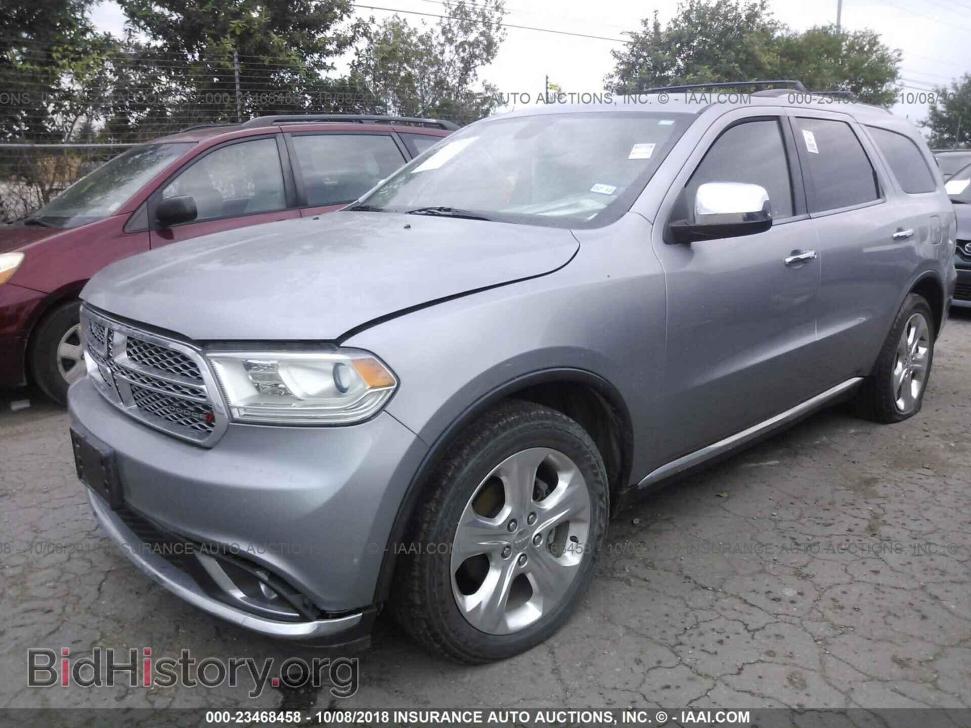 2014 Dodge Durango - VIN: 1C4RDHAG3EC550546 - Фото 2
