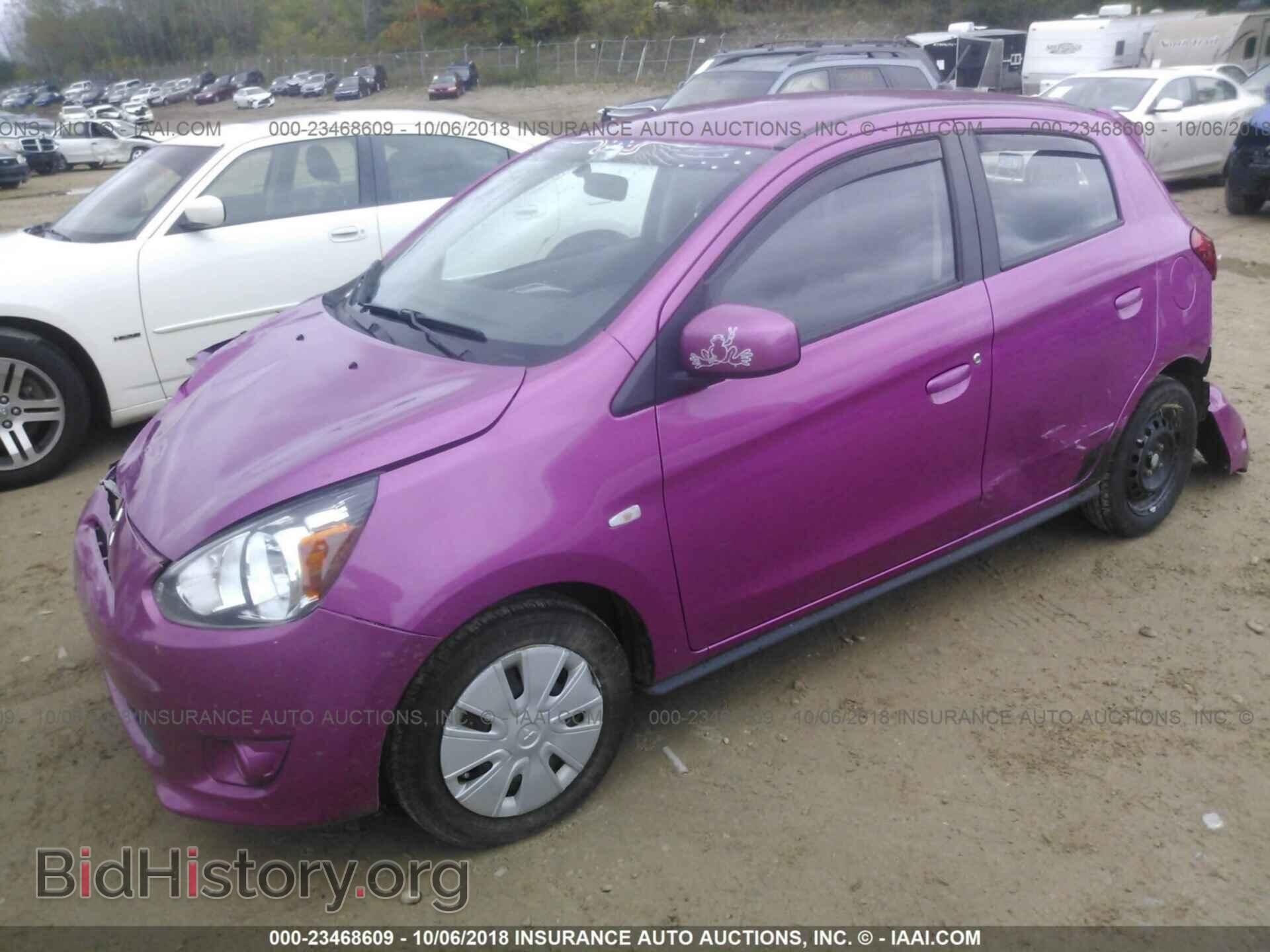 2015 Mitsubishi Mirage - VIN: ML32A3HJ3FH060596 - Фото 2