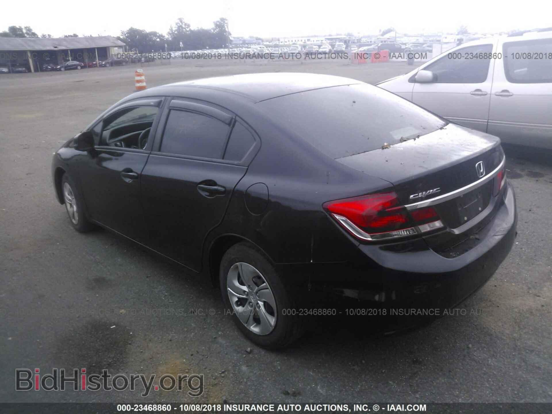 2013 HONDA CIVIC - VIN: 19XFB2F52DE224290 - Фото 3