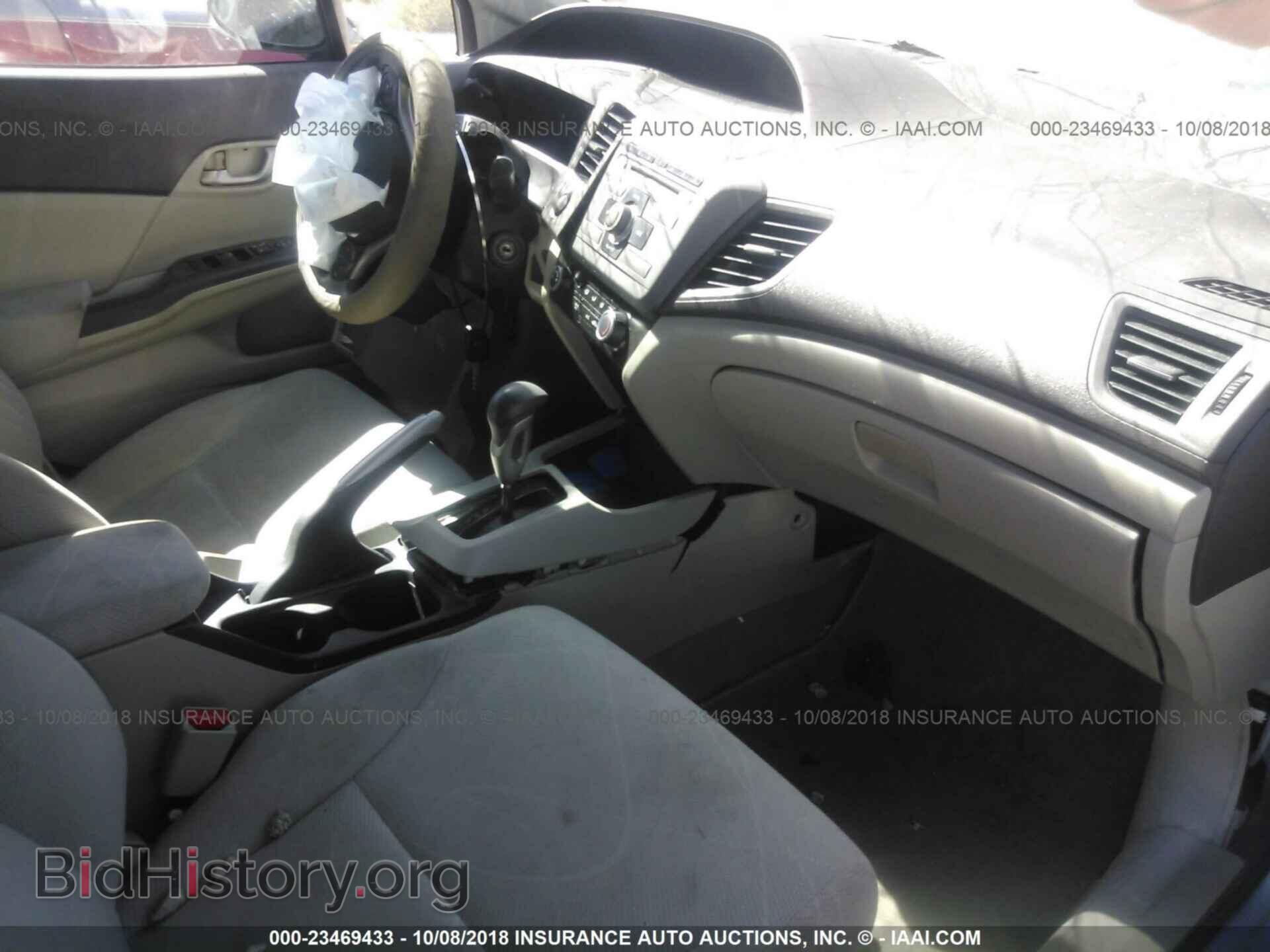 2012 HONDA CIVIC - VIN: 19XFB2F55CE328965 - Фото 5