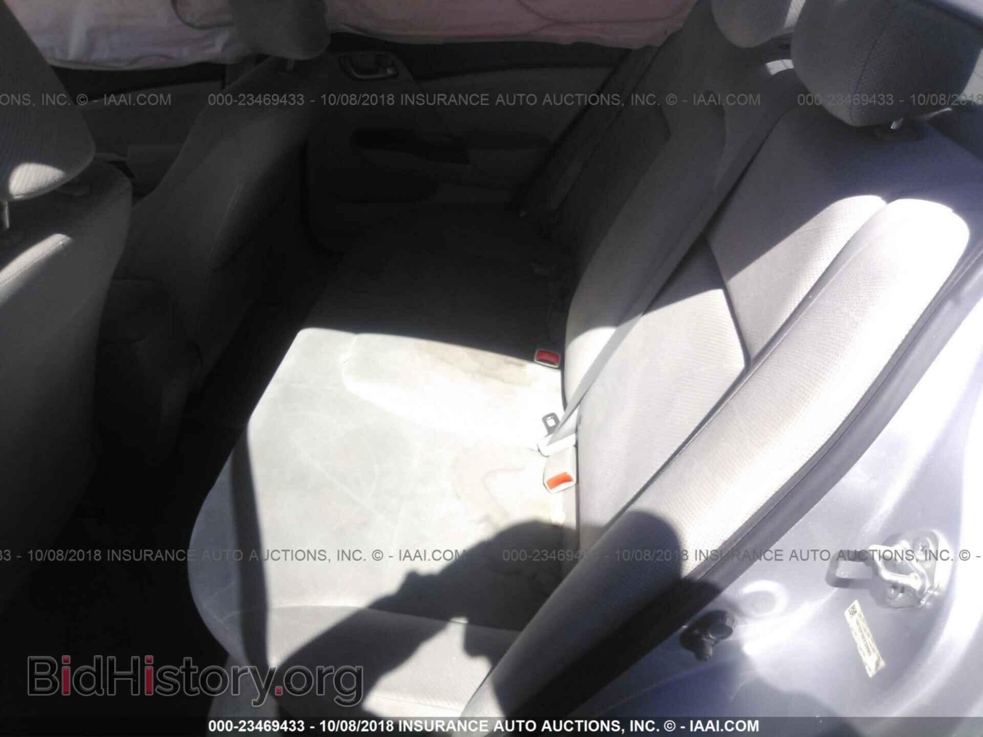 2012 HONDA CIVIC - VIN: 19XFB2F55CE328965 - Фото 8