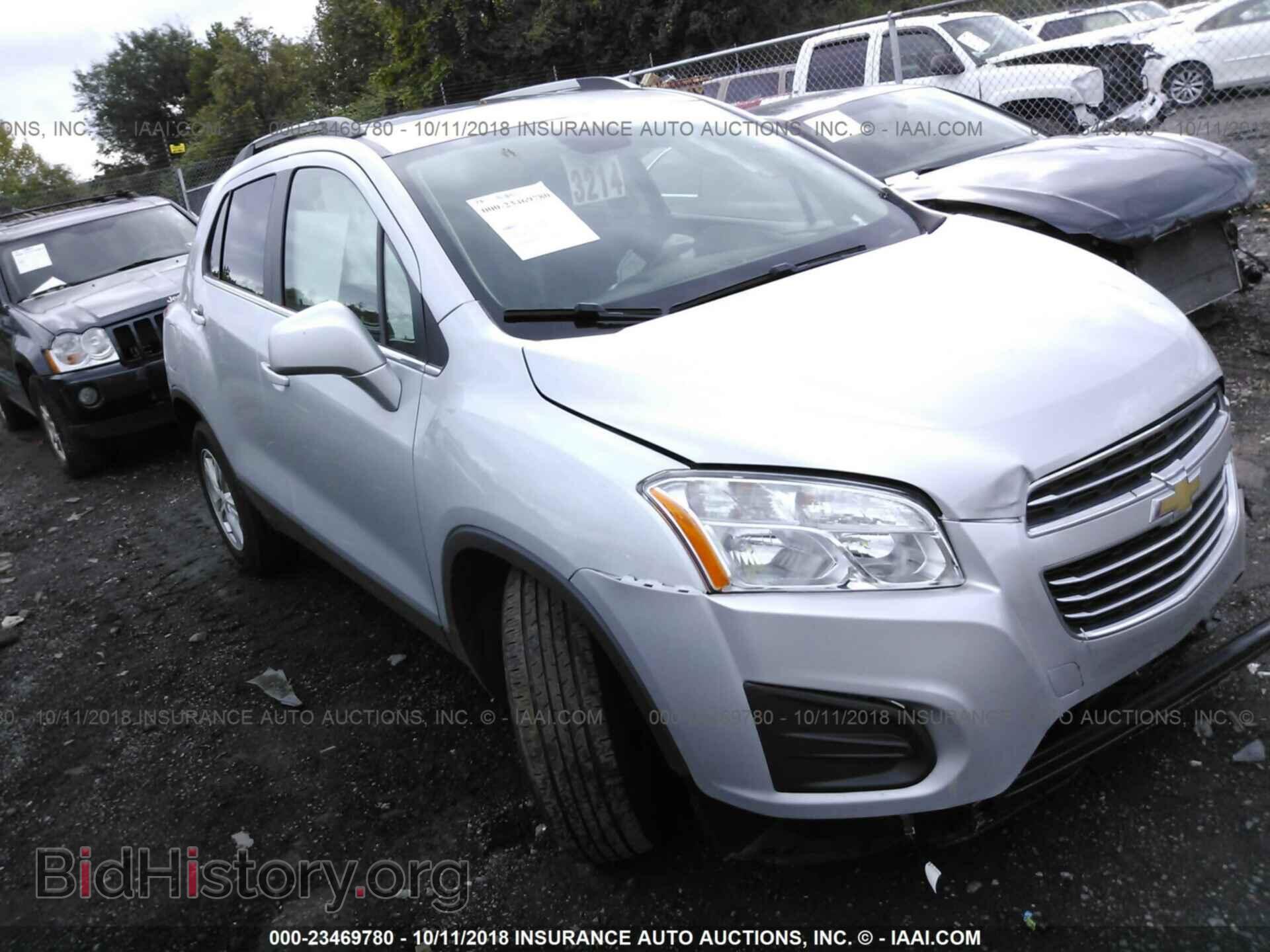 Фотография 3GNCJLSB0GL256167 - Chevrolet Trax 2016