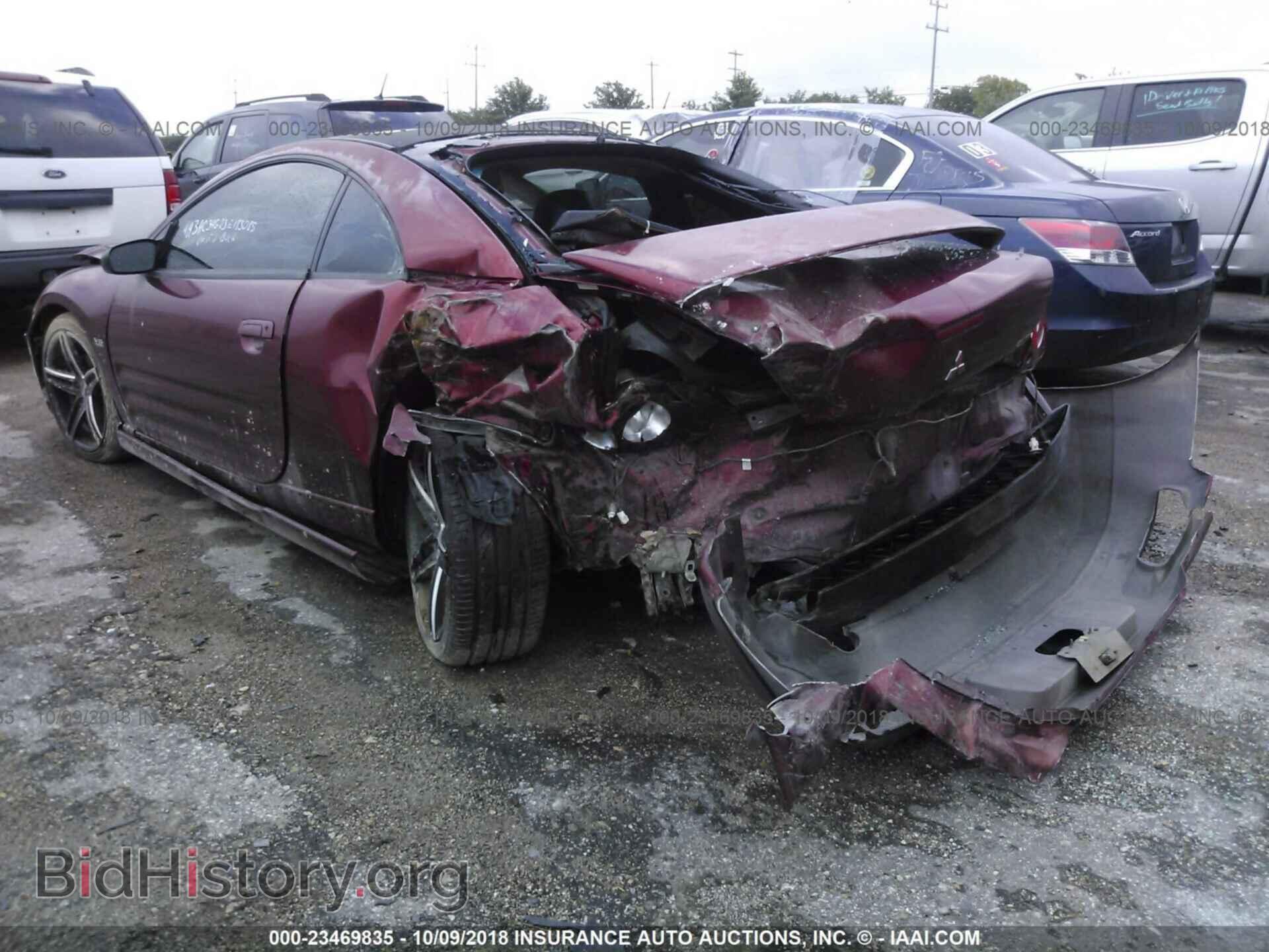 2001 MITSUBISHI ECLIPSE - VIN: 4A3AC54H21E086888 - Фото 3