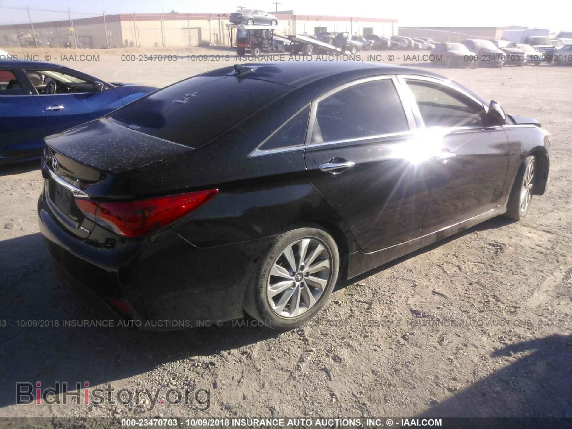 2014 HYUNDAI SONATA - VIN: 5NPEC4AC3EH818491 - Фото 4