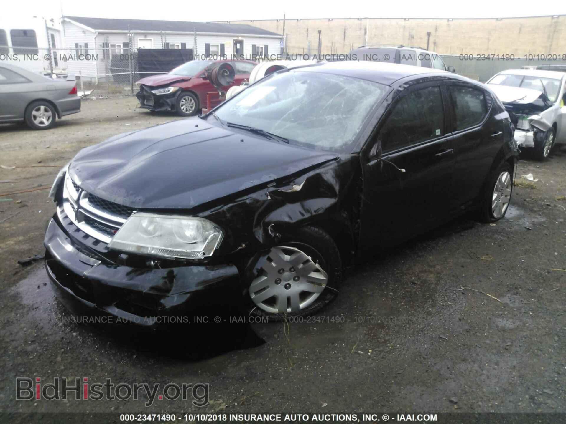 2013 Dodge Avenger - VIN: 1C3CDZAB7DN725484 - Photo 2