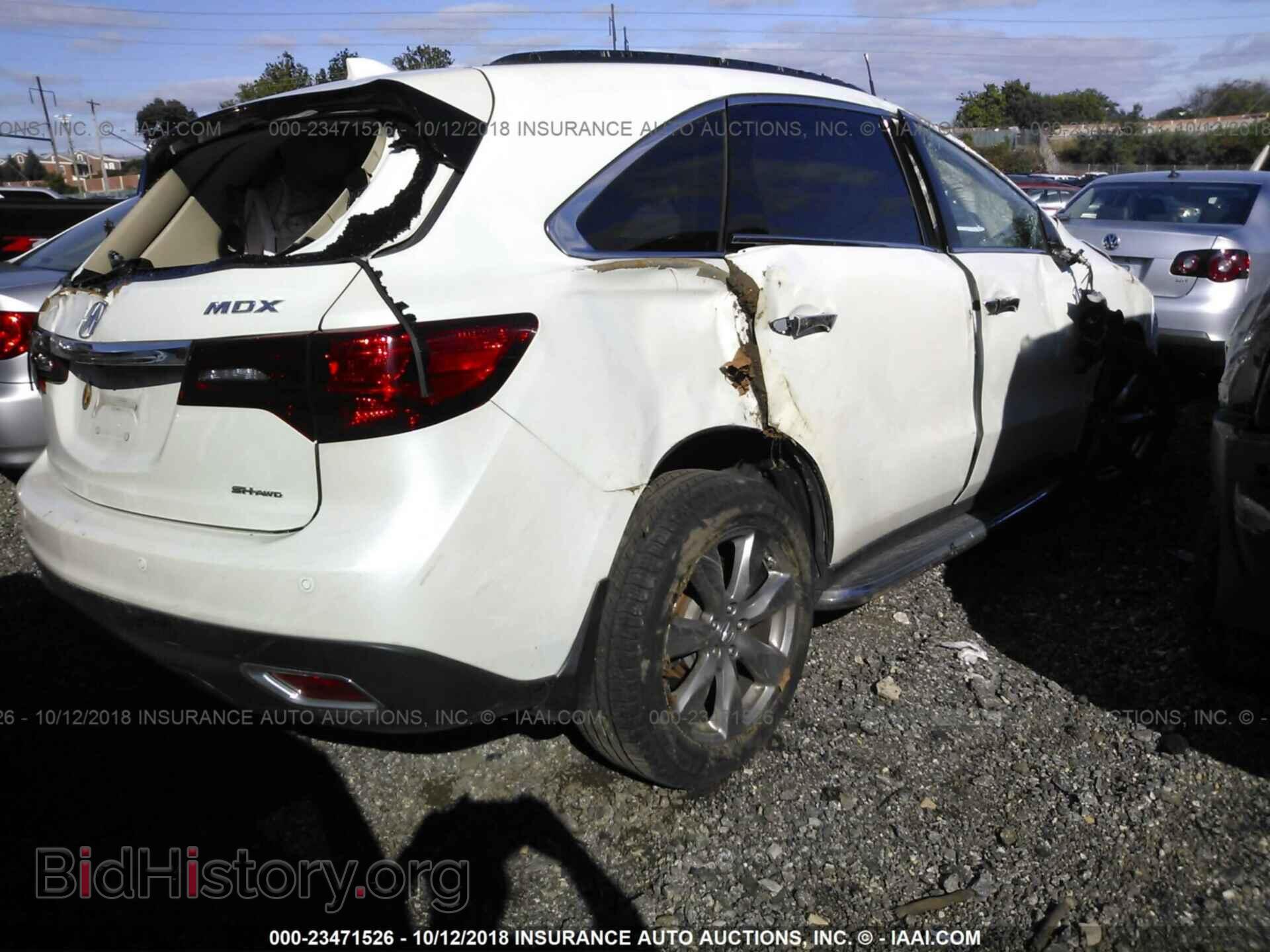 2015 ACURA MDX - VIN: 5FRYD4H84FB013772 - Фото 4