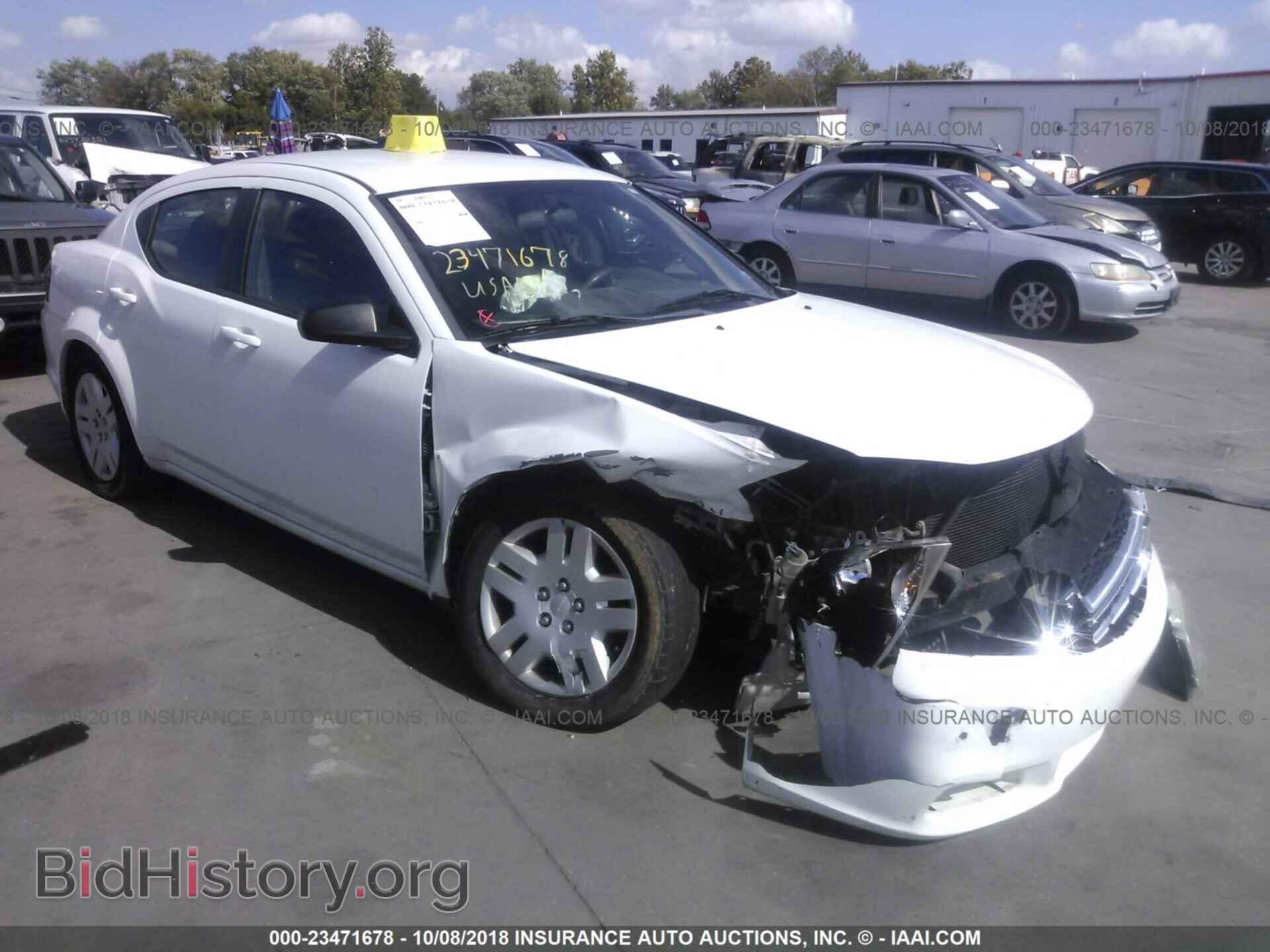 Фотография 1C3CDZAB5EN128030 - Dodge Avenger 2014