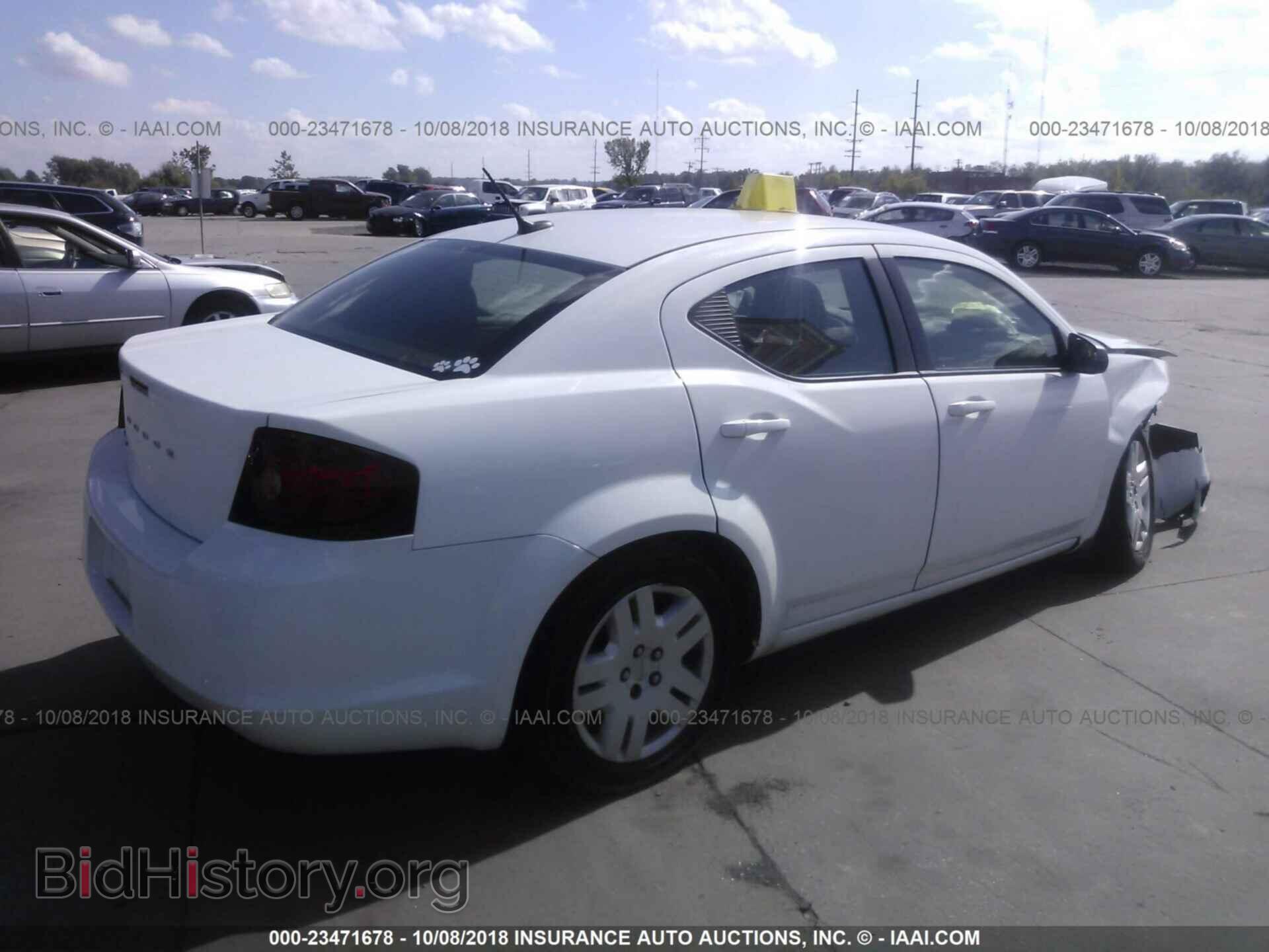 2014 Dodge Avenger - VIN: 1C3CDZAB5EN128030 - Фото 4
