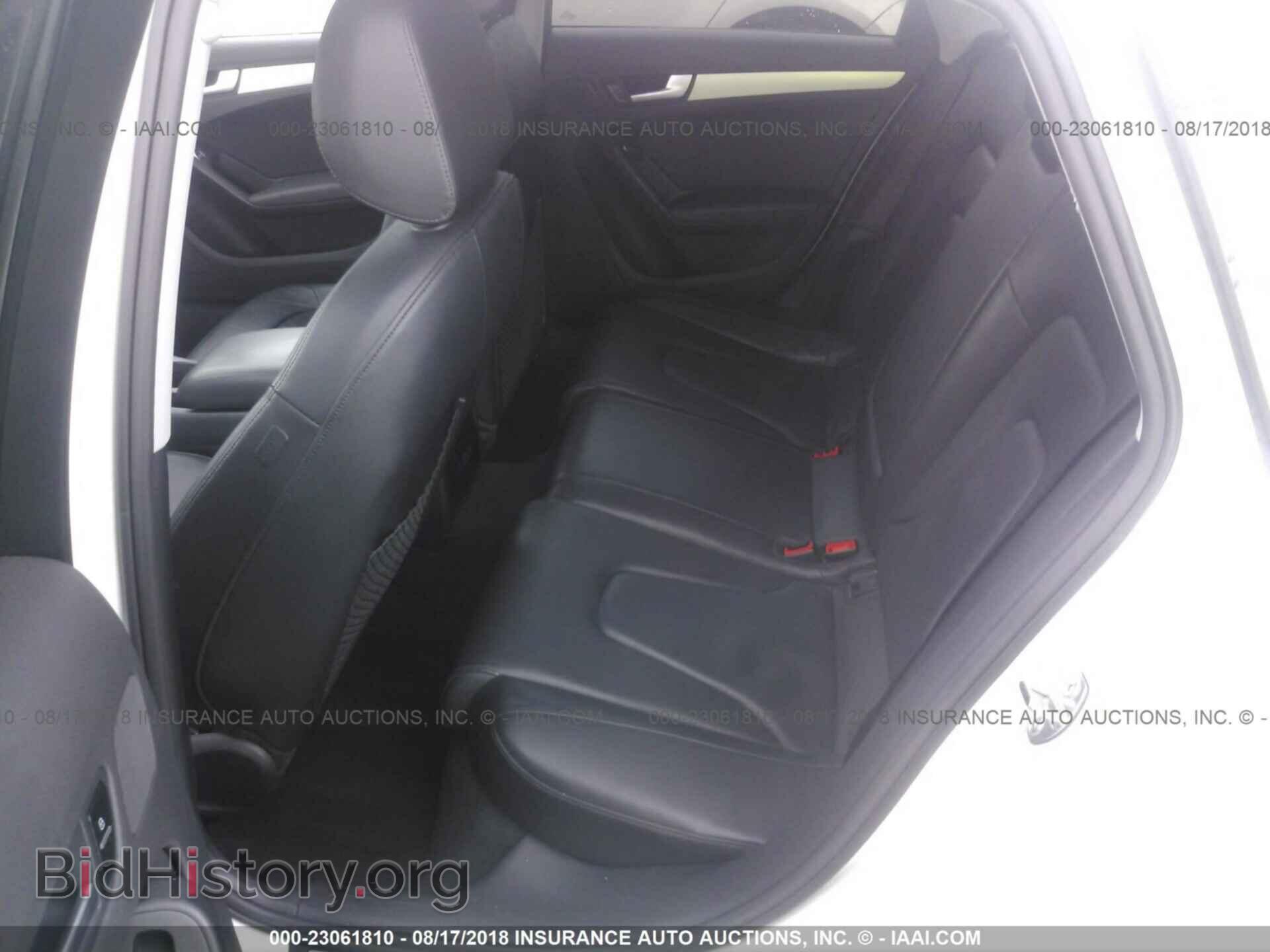 2013 AUDI A4 - VIN: WAUAFAFL5DA149687 - Фото 8