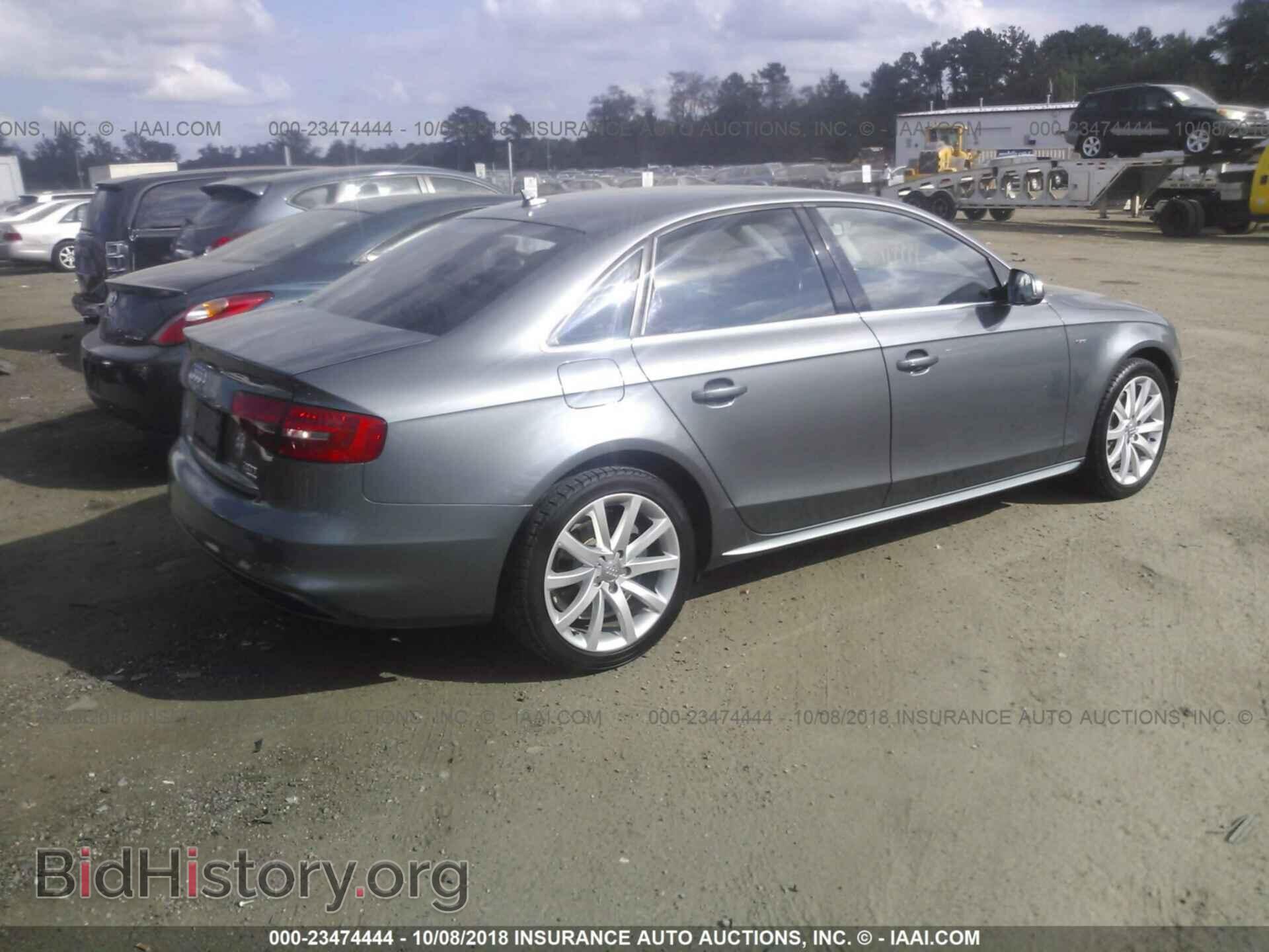 2014 Audi A4 - VIN: WAUBFAFL7EA054084 - Photo 4