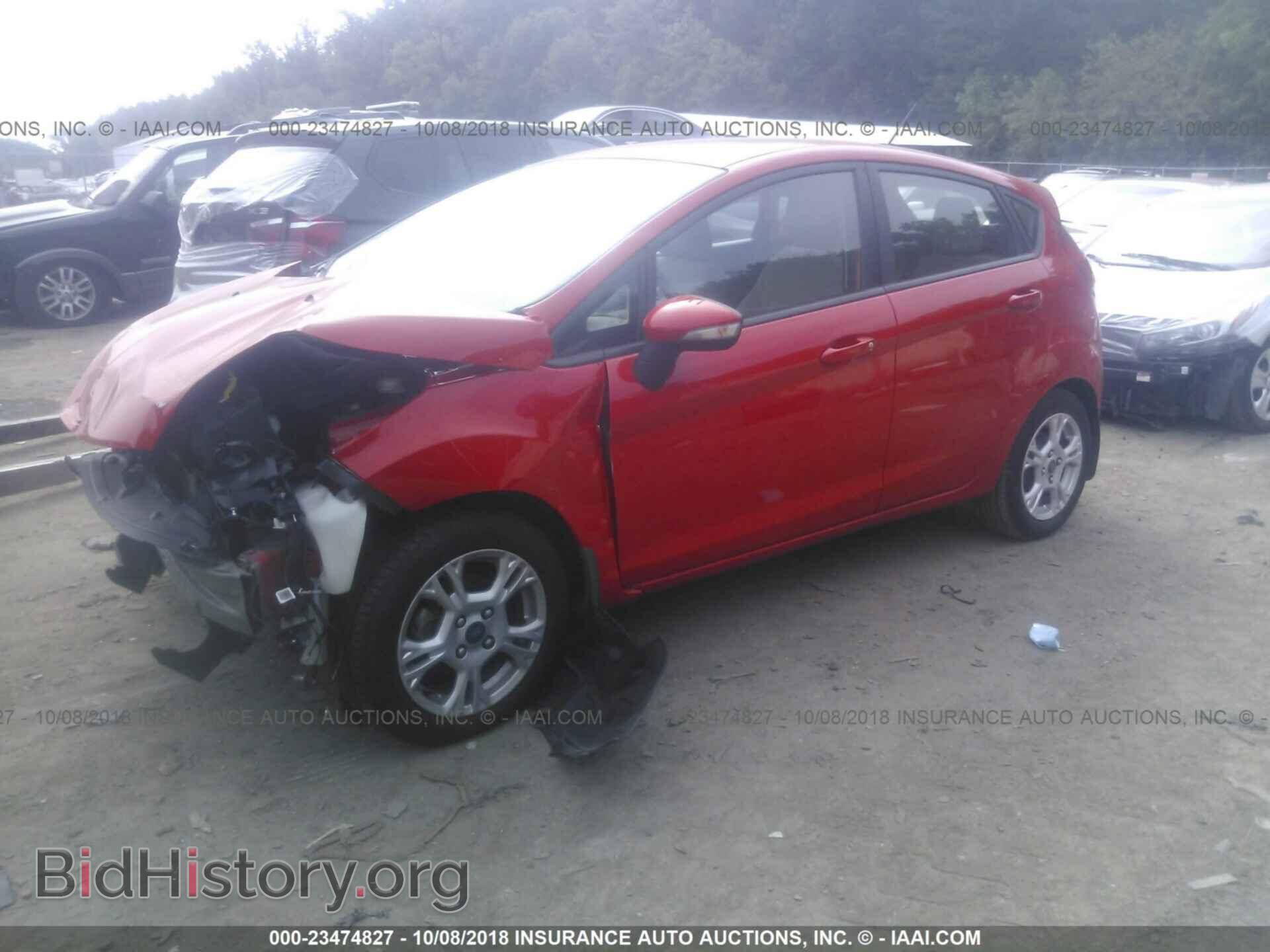 2014 Ford Fiesta - VIN: 3FADP4EJ6EM106243 - Фото 2