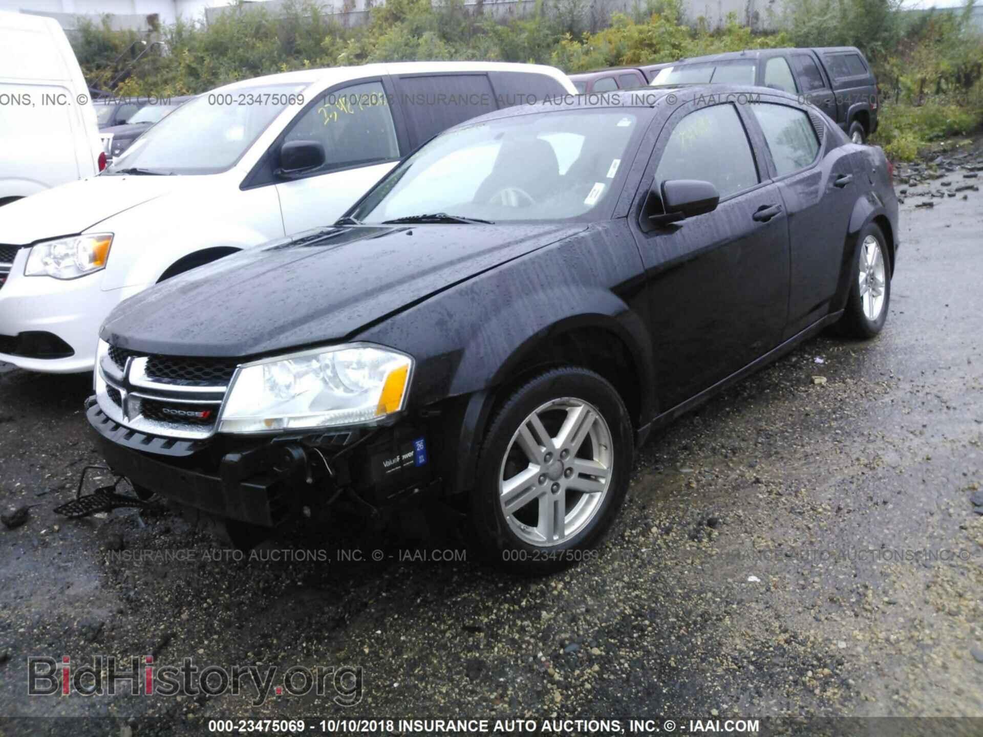 2012 Dodge Avenger - VIN: 1C3CDZCBXCN230658 - Фото 2