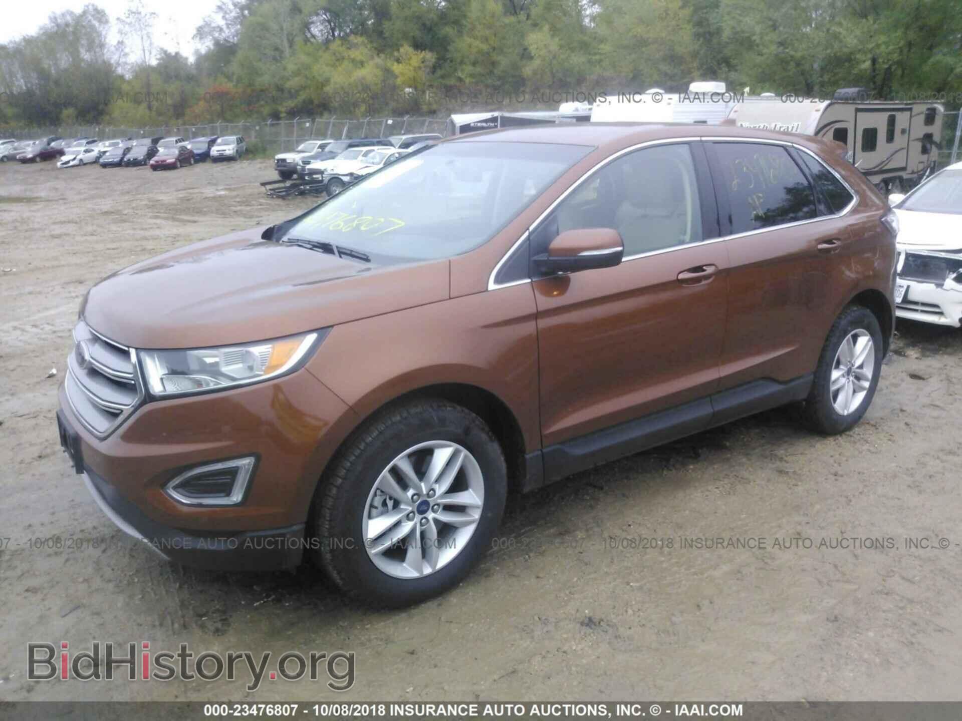 2017 Ford Edge - VIN: 2FMPK4J85HBC44916 - Фото 2