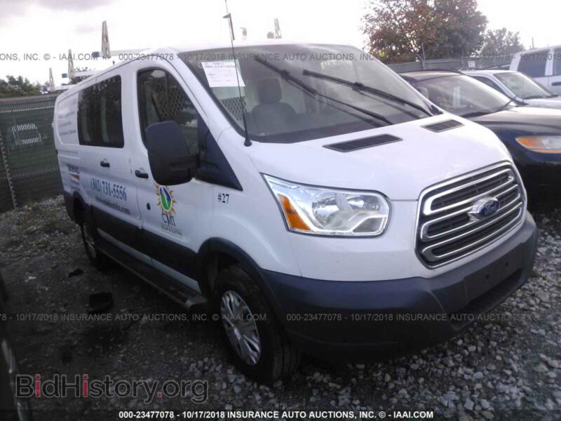 2015 Ford TRANSIT (VIN 1FTNR1ZM5FKA65995) — photo 1 of 10, IAAI, damage: rear