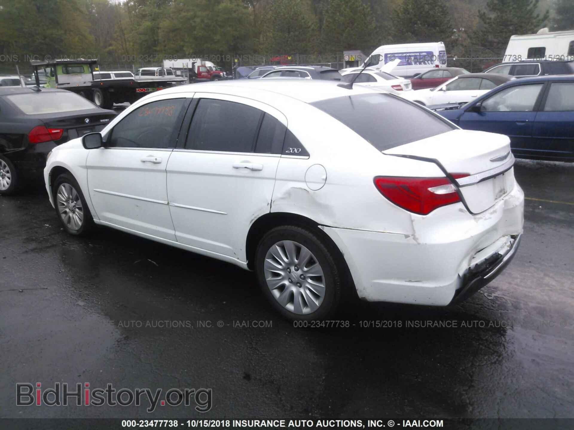 2012 CHRYSLER 200 - VIN: 1C3CCBAB7CN190908 - Фото 3
