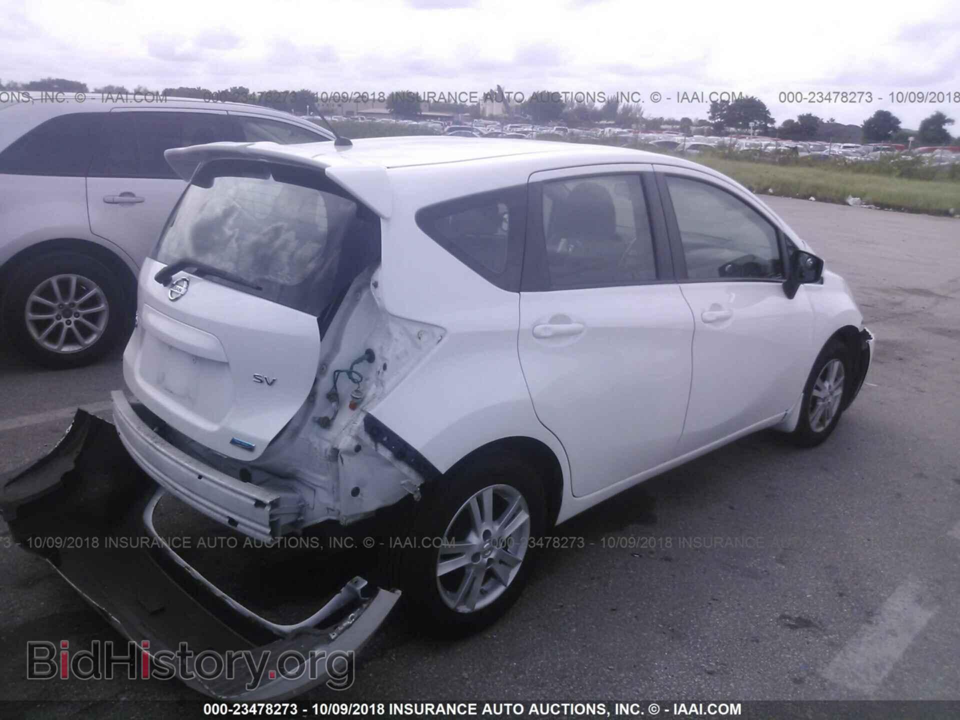 2015 Nissan Versa note - VIN: 3N1CE2CP7FL363462 - Фото 4
