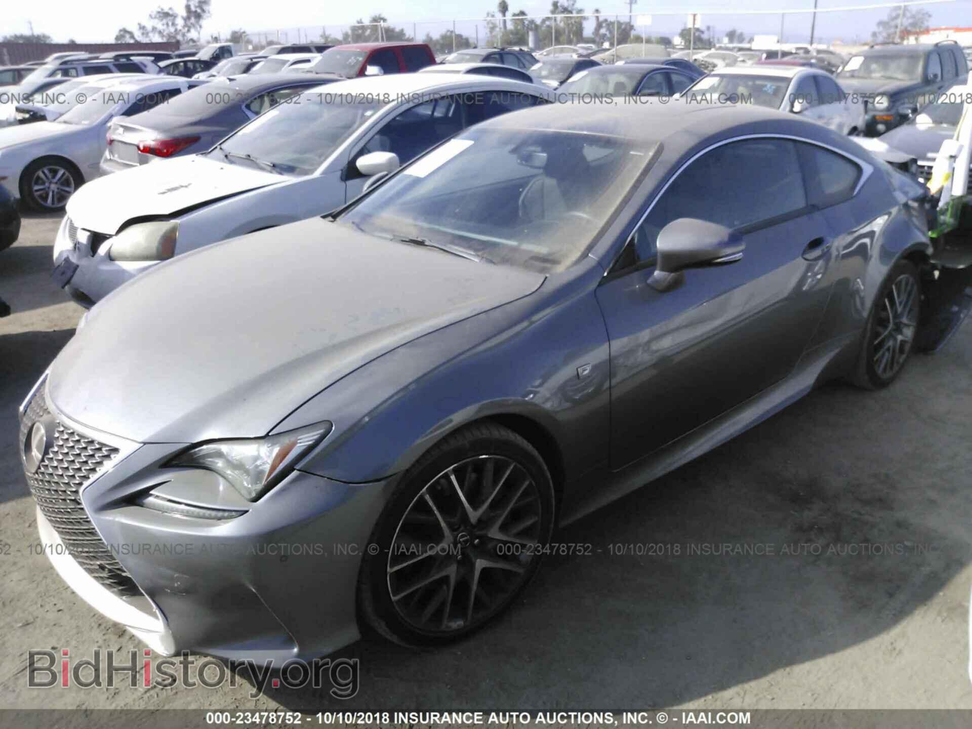2017 Lexus Rc - VIN: JTHHA5BC5H5007379 - Фото 2
