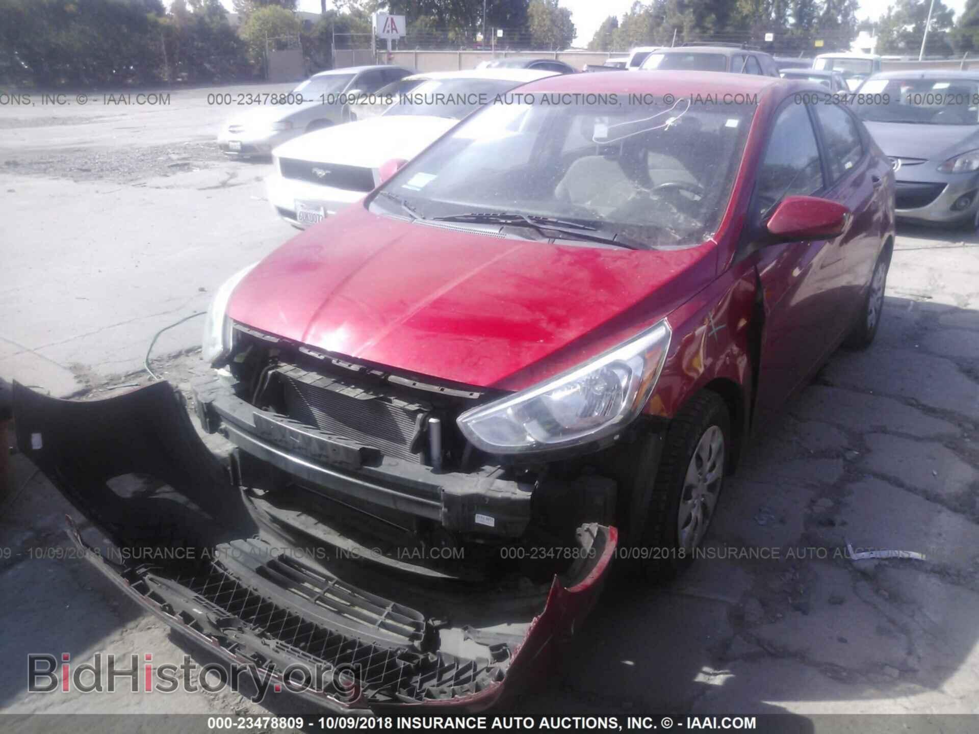 2015 HYUNDAI ACCENT - VIN: KMHCT4AE7FU888068 - Фото 2