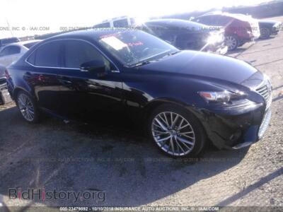 2014 Lexus IS, черный — VIN JTHBF1D23E5017005, IAAI