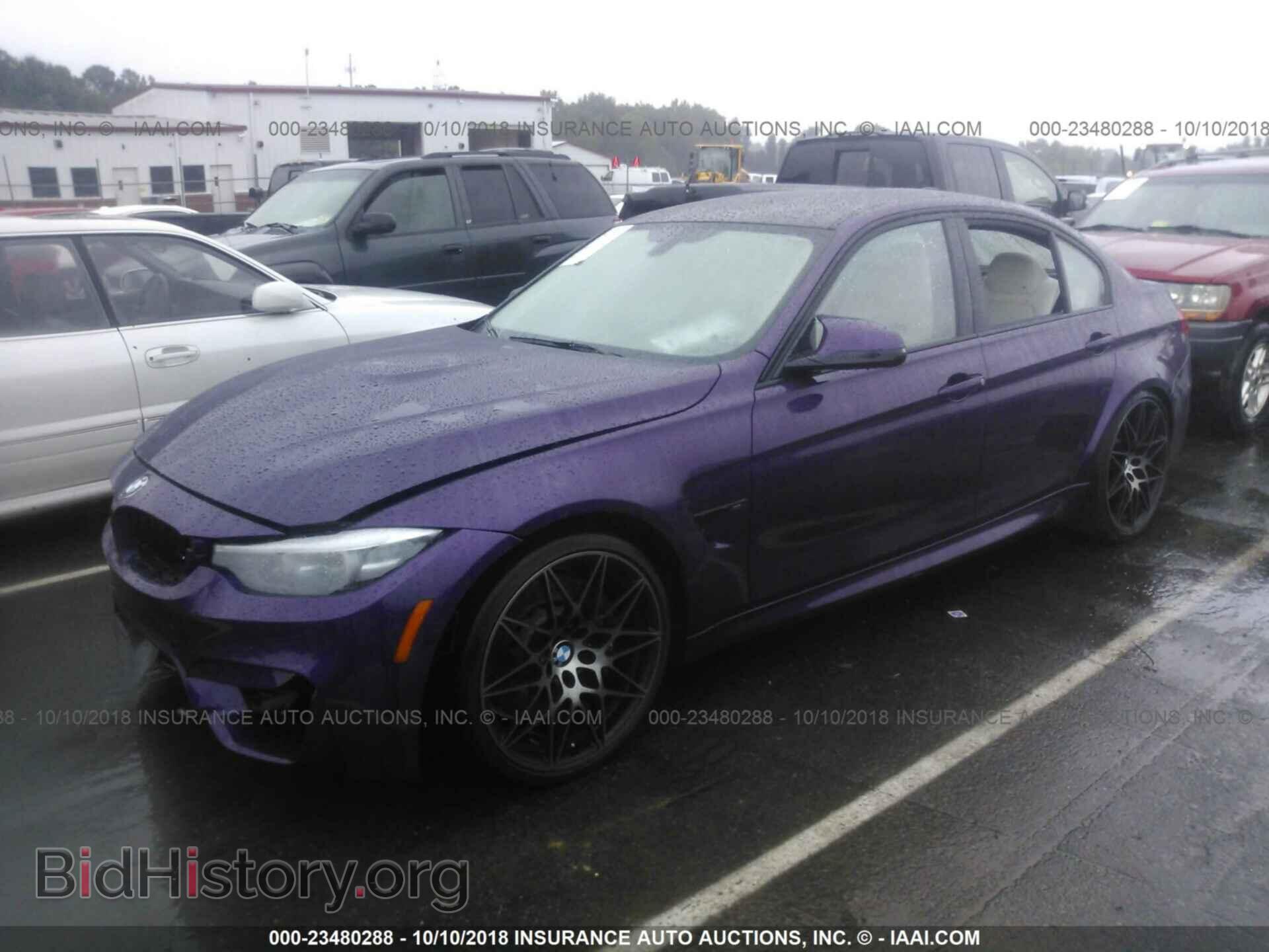 2018 BMW M3 - VIN: WBS8M9C53J5K98656 - Photo 2