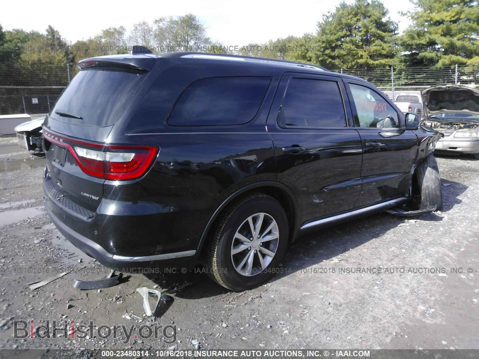 2016 DODGE DURANGO - VIN: 1C4RDJDG1GC433196 - Фото 4