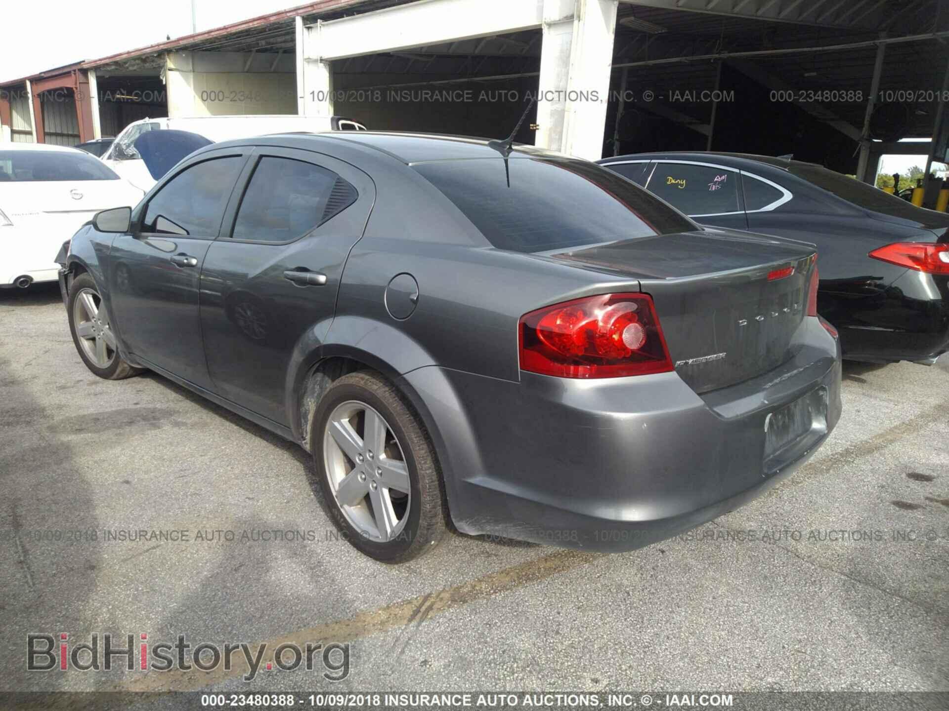 2013 Dodge Avenger - VIN: 1C3CDZAB4DN605304 - Фото 3