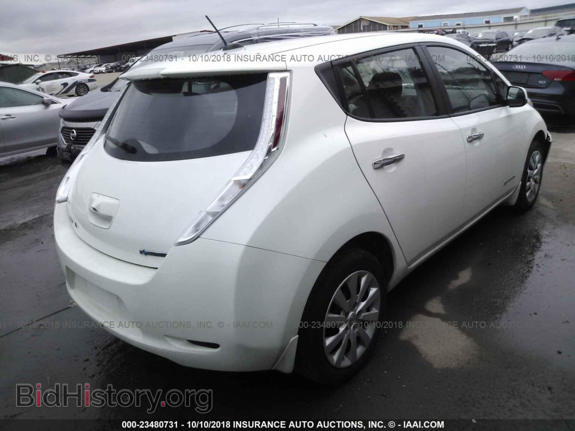 2015 Nissan Leaf - VIN: 1N4AZ0CP9FC326038 - Фото 4