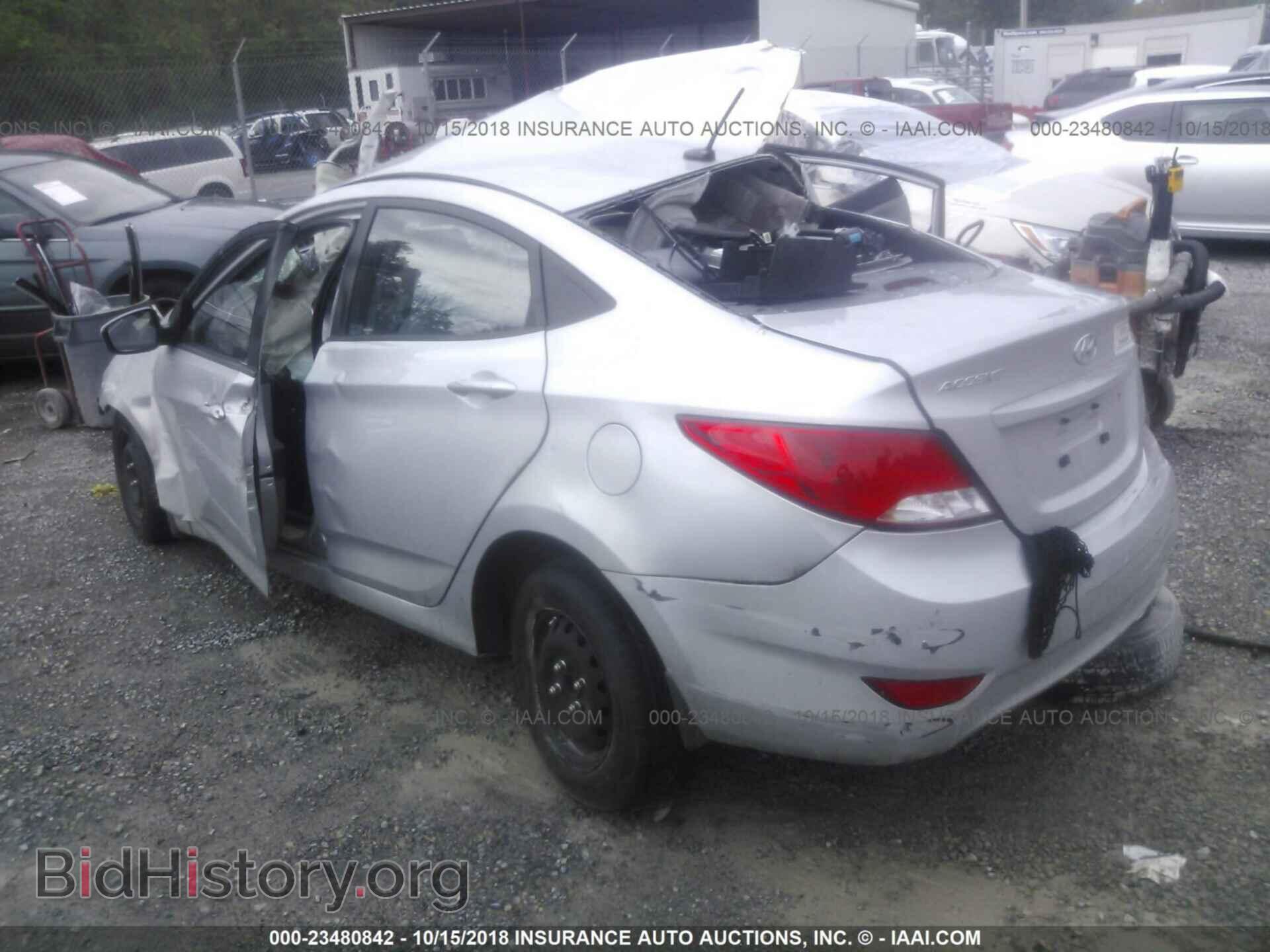 2016 HYUNDAI ACCENT - VIN: KMHCT4AE3GU158191 - Фото 3