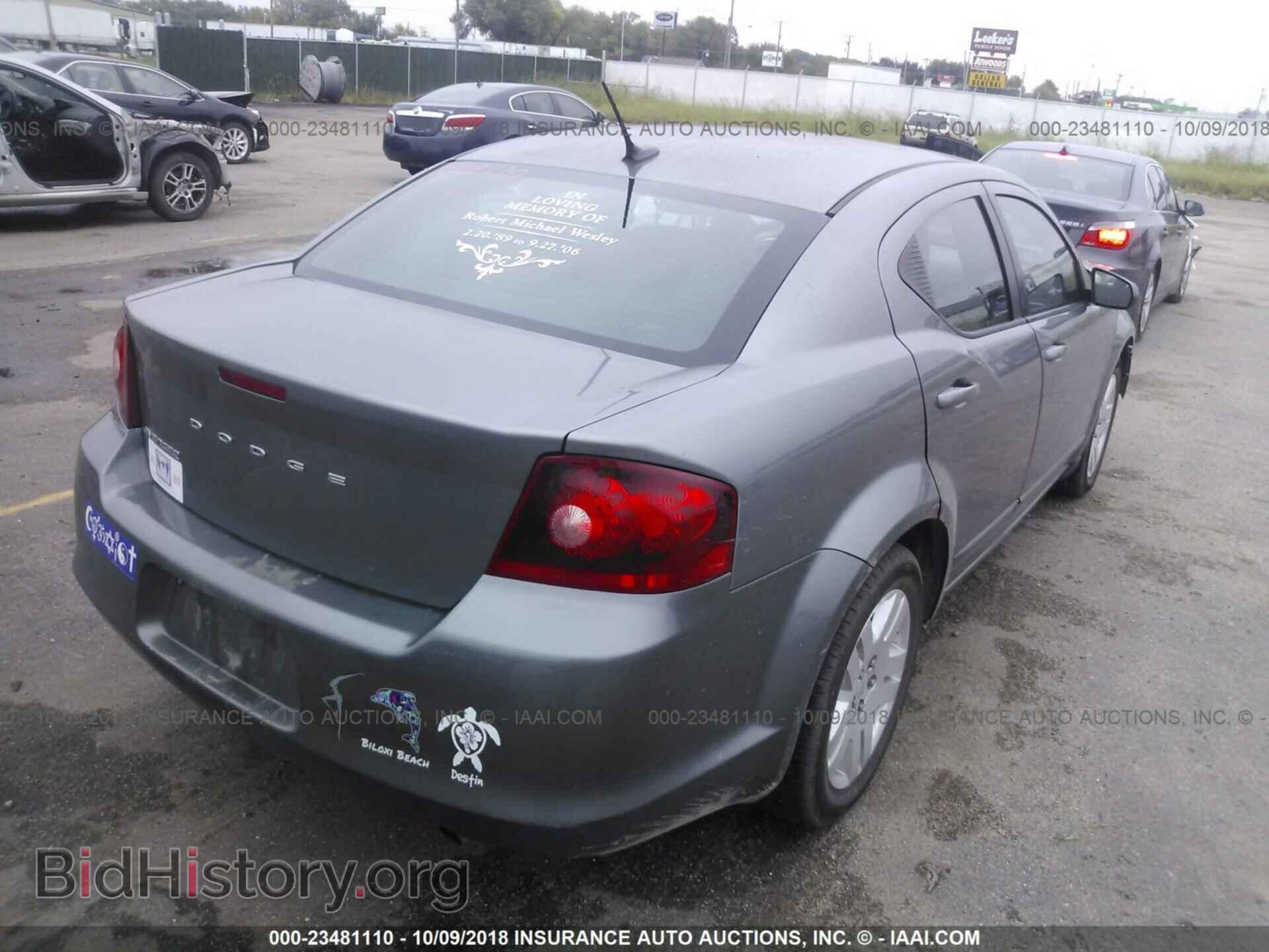 2011 Dodge Avenger - VIN: 1B3BD4FB6BN572548 - Фото 4