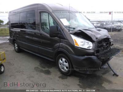 2017 Ford TRANSIT, brown — VIN 1FBAX2CG1HKA04535, IAAI