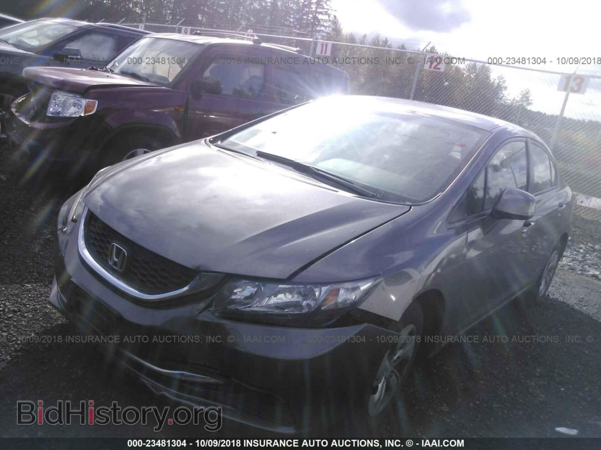2013 Honda Civic - VIN: 19XFB2F50DE226085 - Фото 2