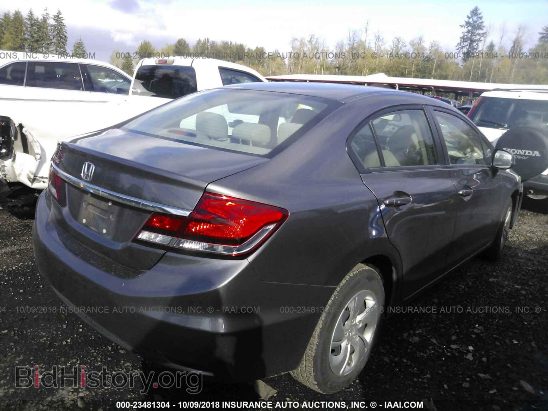 2013 Honda Civic - VIN: 19XFB2F50DE226085 - Фото 4